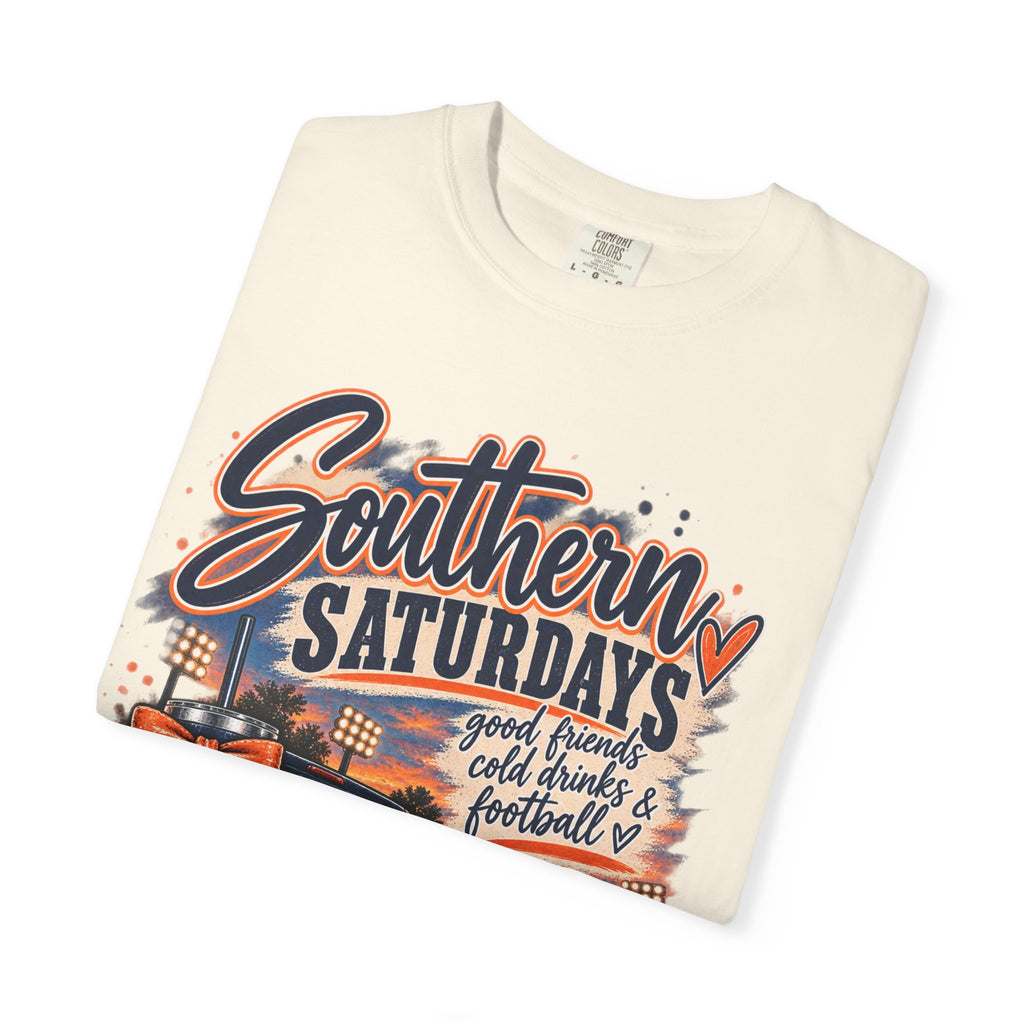 Southern Saturdays Football T-Shirt — Game Day Tailgate Tee
