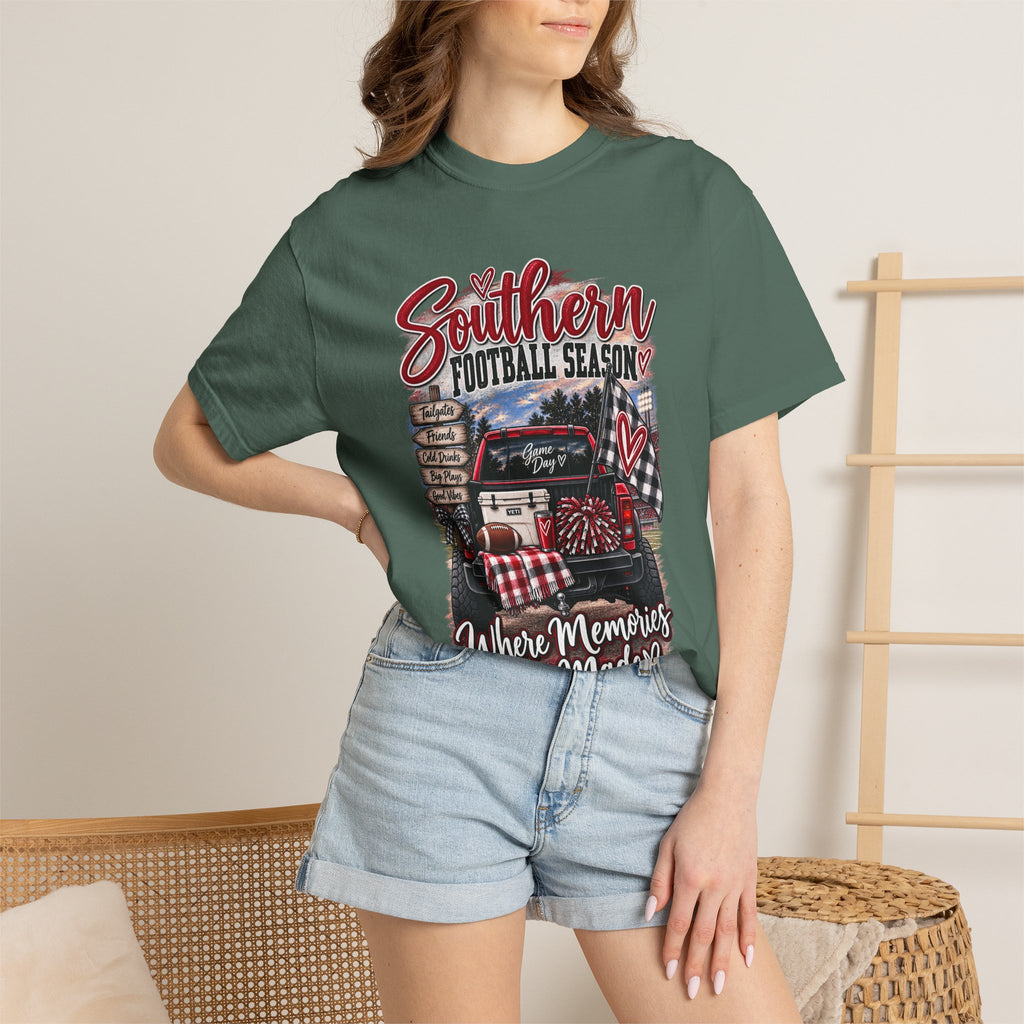 Southern Football Season T-Shirt – "Where Memories Are Made" Tailgate Tee