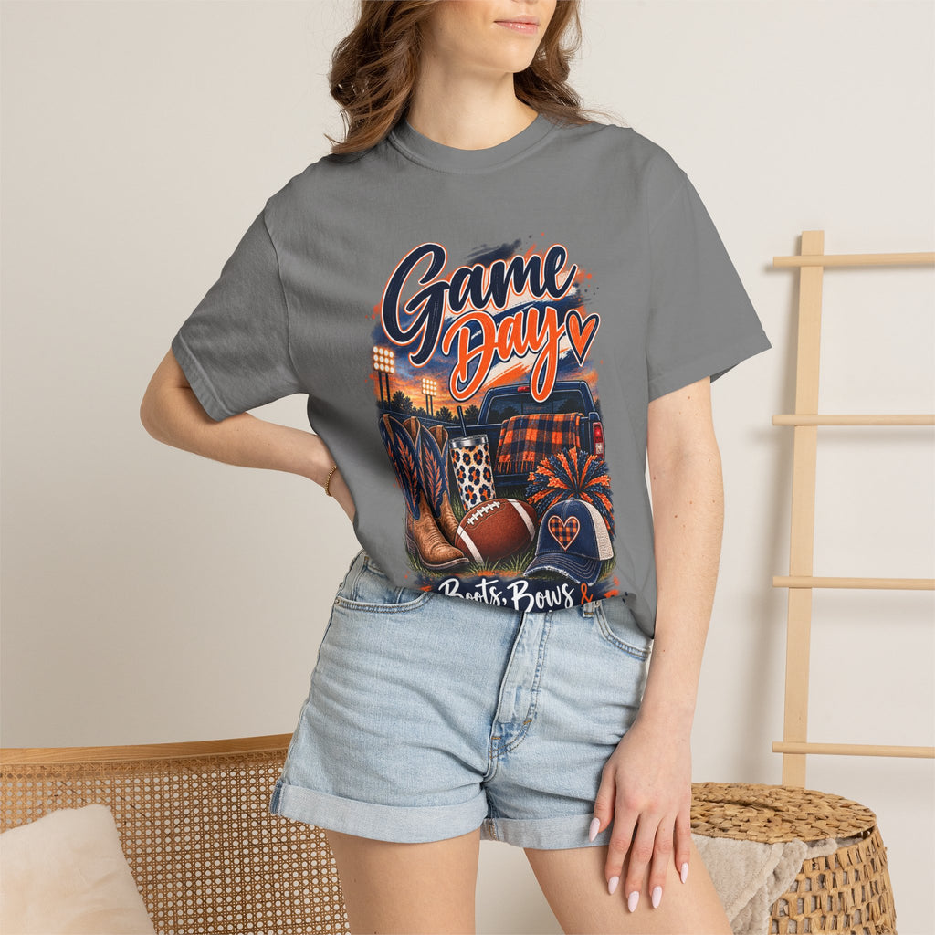 Game Day T-Shirt — Boots, Brews & Touchdowns Football Tee