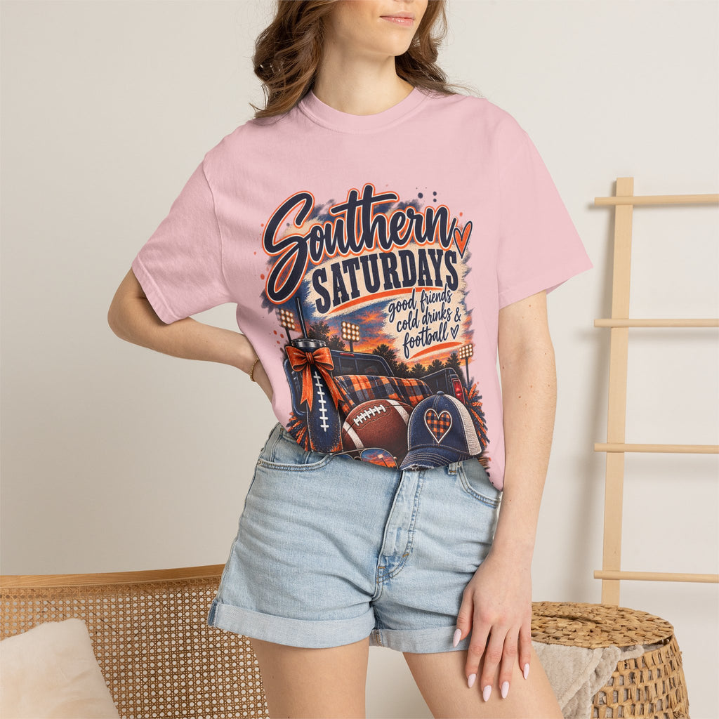 Southern Saturdays Football T-Shirt — Game Day Tailgate Tee