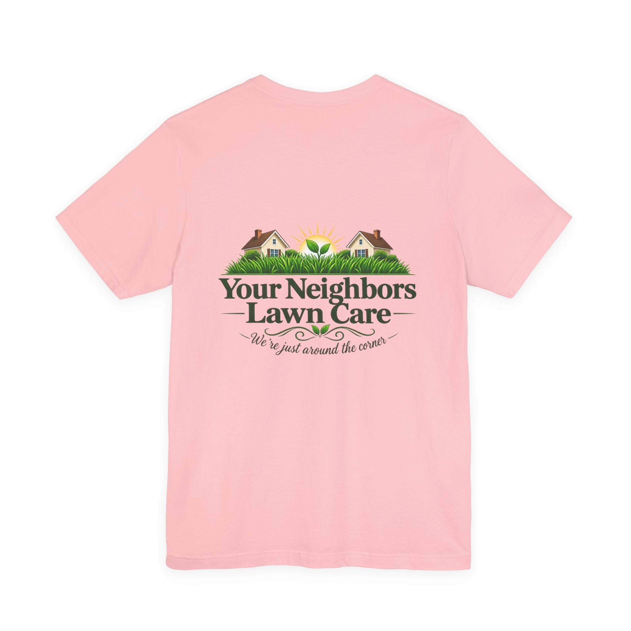 Lawn Care Company T-Shirt — "Your Neighbors Lawn Care" Logo Tee