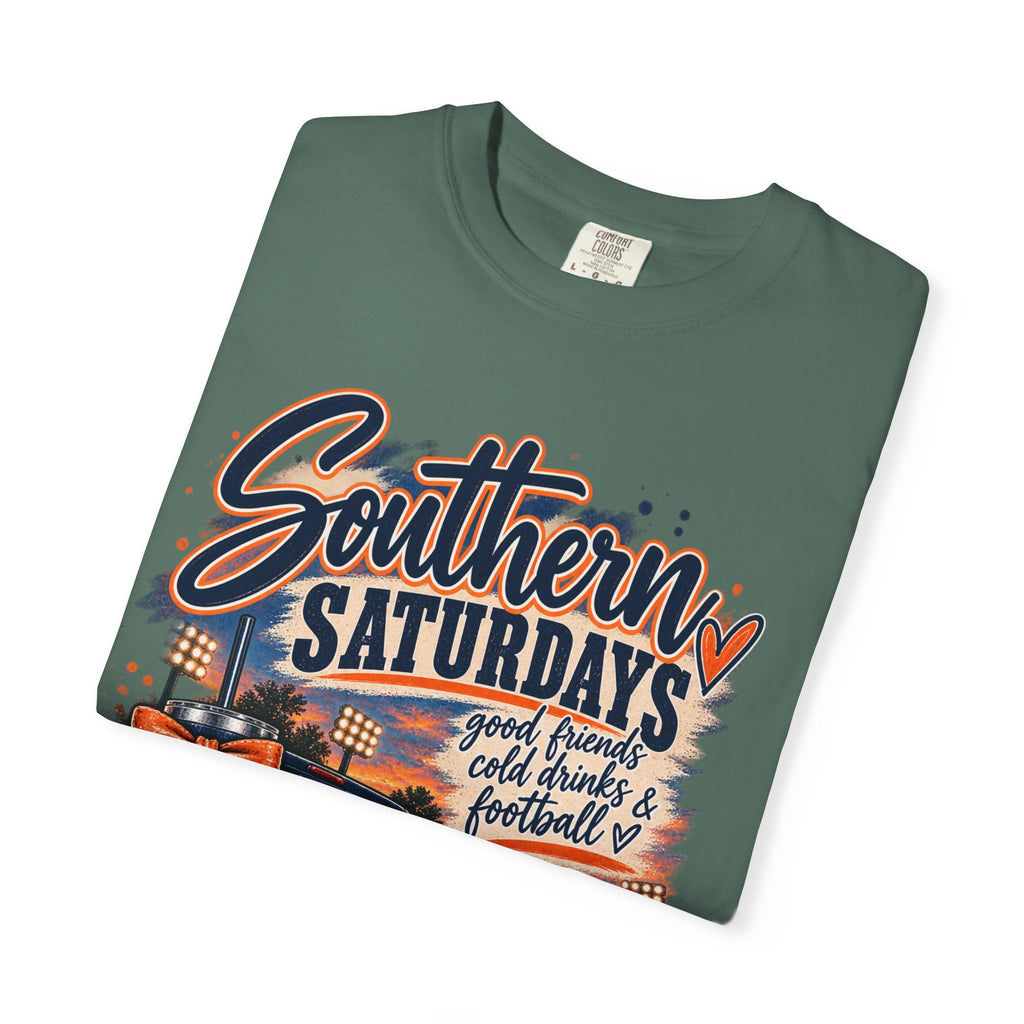 Southern Saturdays Football T-Shirt — Game Day Tailgate Tee