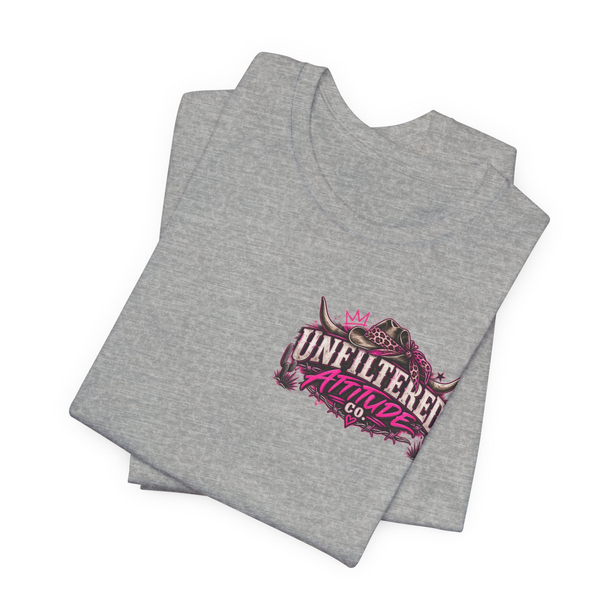 Boots On, Filter Off Tee — Western Cowgirl Graphic T-Shirt
