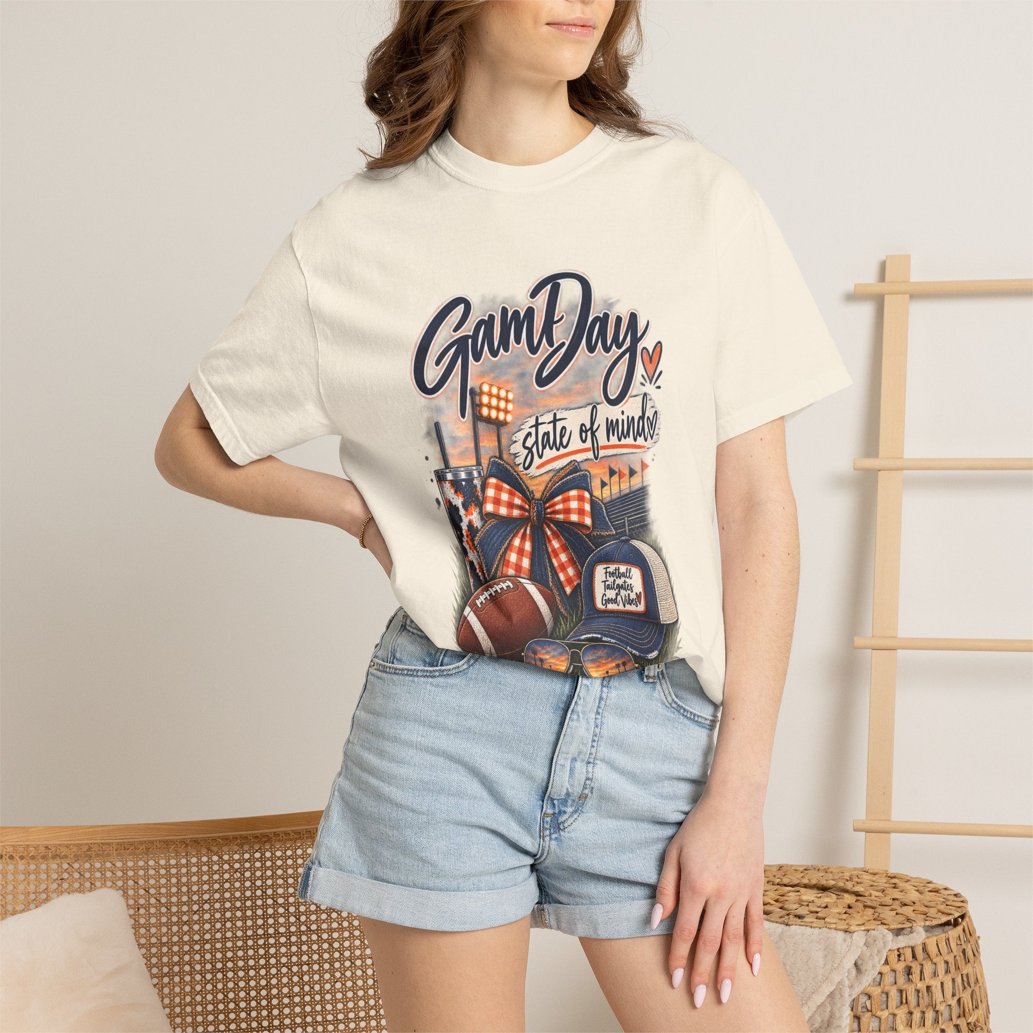 Game Day State of Mind T-Shirt — Football Tailgate Fan Tee