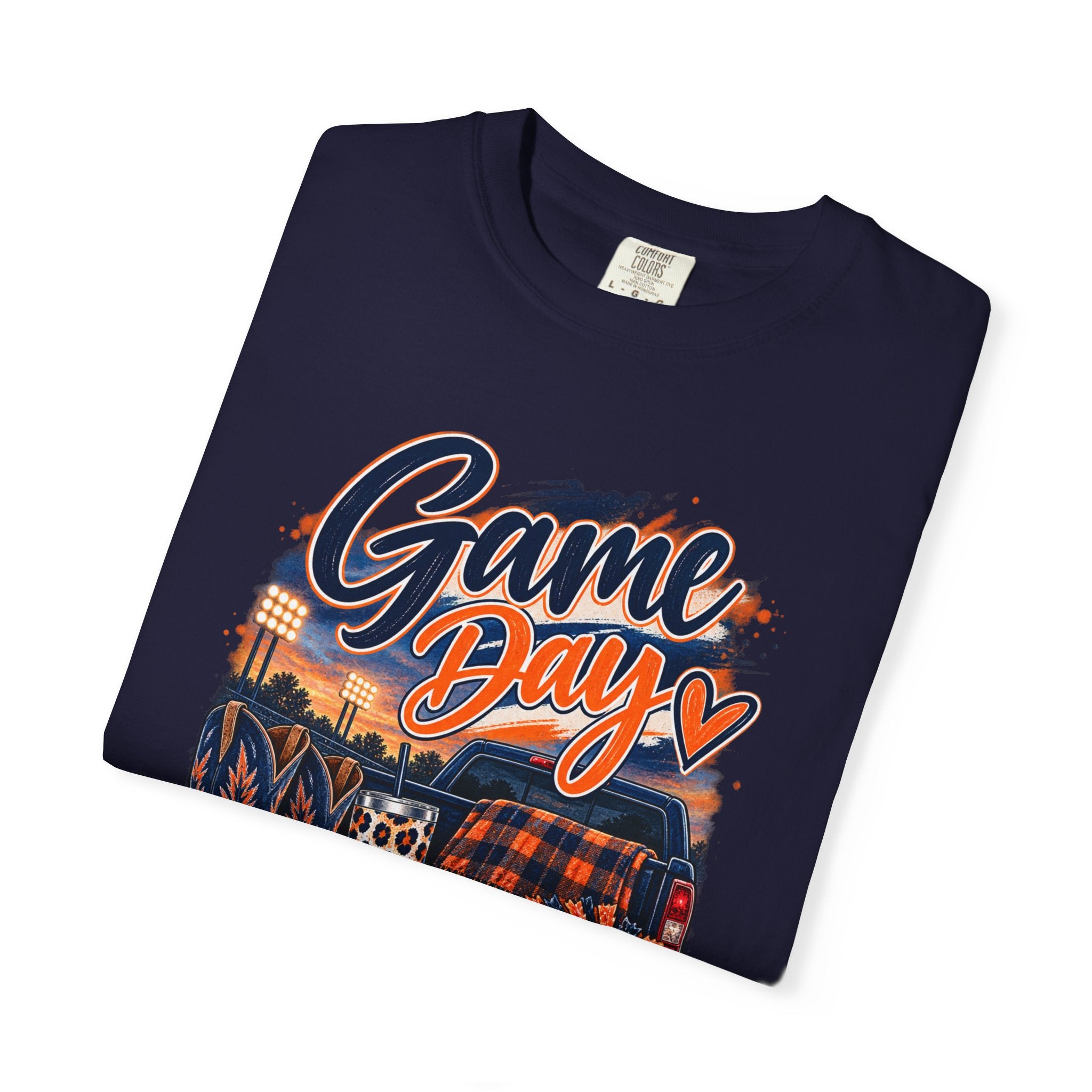 Game Day T-Shirt — Boots, Brews & Touchdowns Football Tee