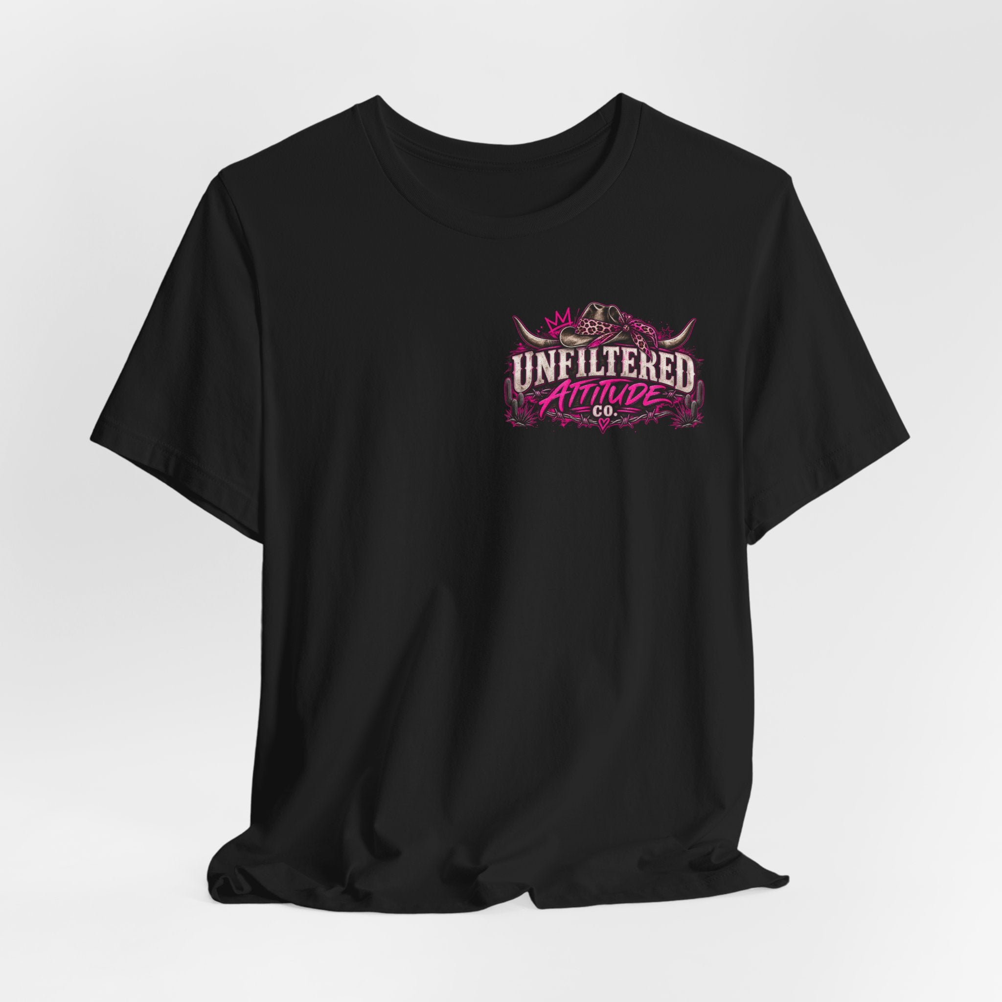 Boots On, Filter Off Tee — Western Cowgirl Graphic T-Shirt