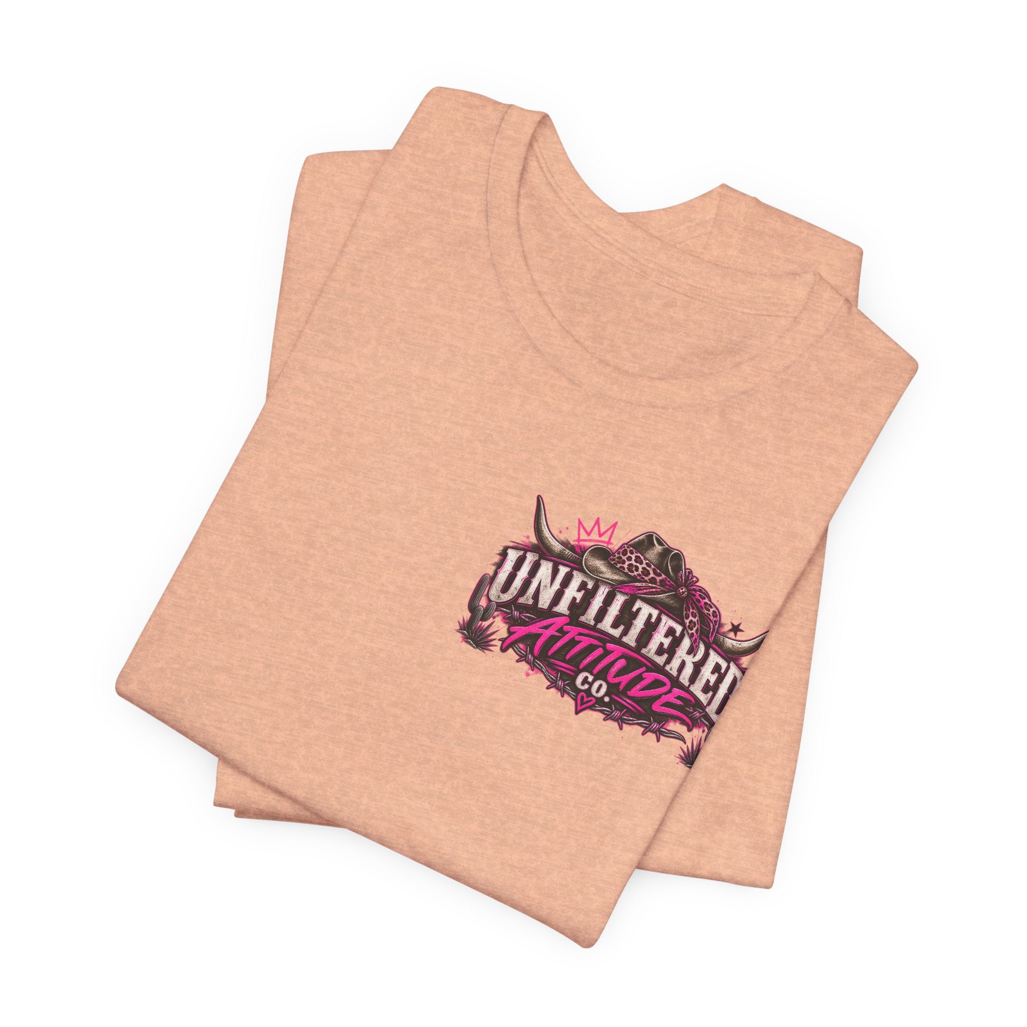 Boots On, Filter Off Tee — Western Cowgirl Graphic T-Shirt