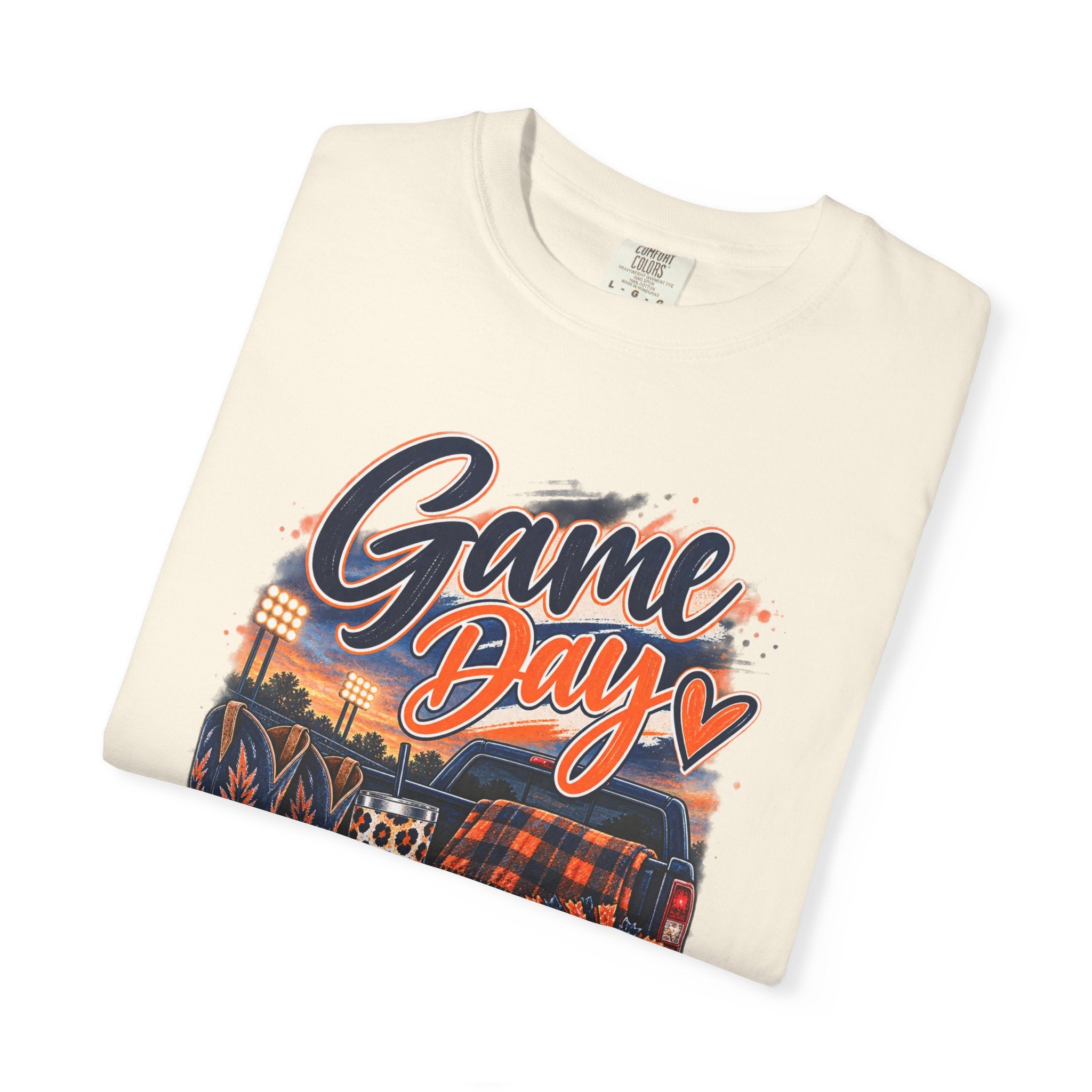 Game Day T-Shirt — Boots, Brews & Touchdowns Football Tee