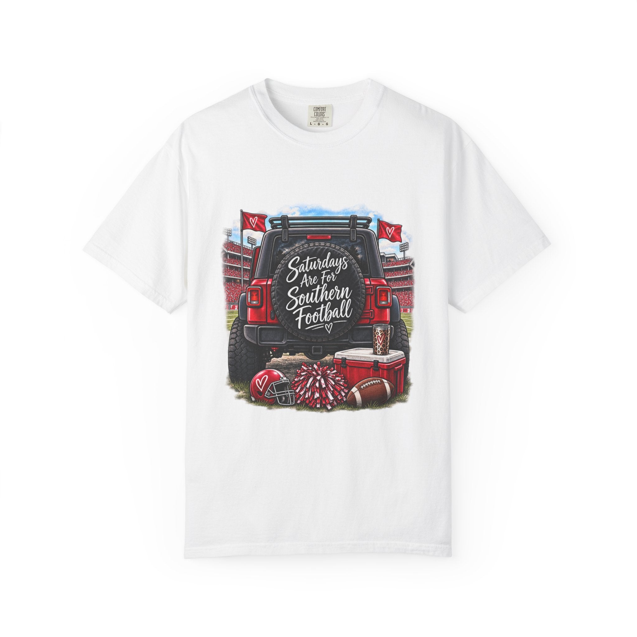 Southern Football Tailgate T-Shirt – “Saturdays are for Southern Football” Truck Tailgate Design