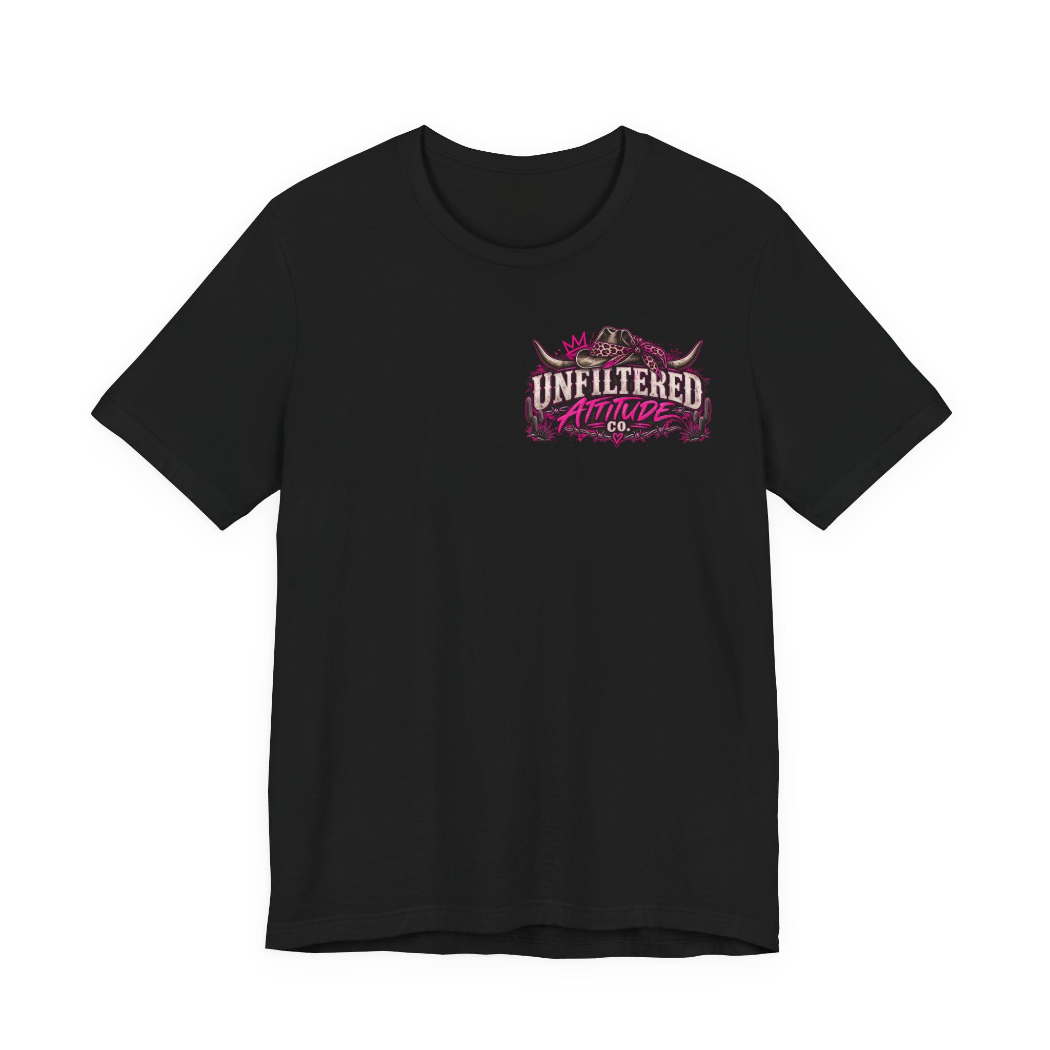 Boots On, Filter Off Tee — Western Cowgirl Graphic T-Shirt
