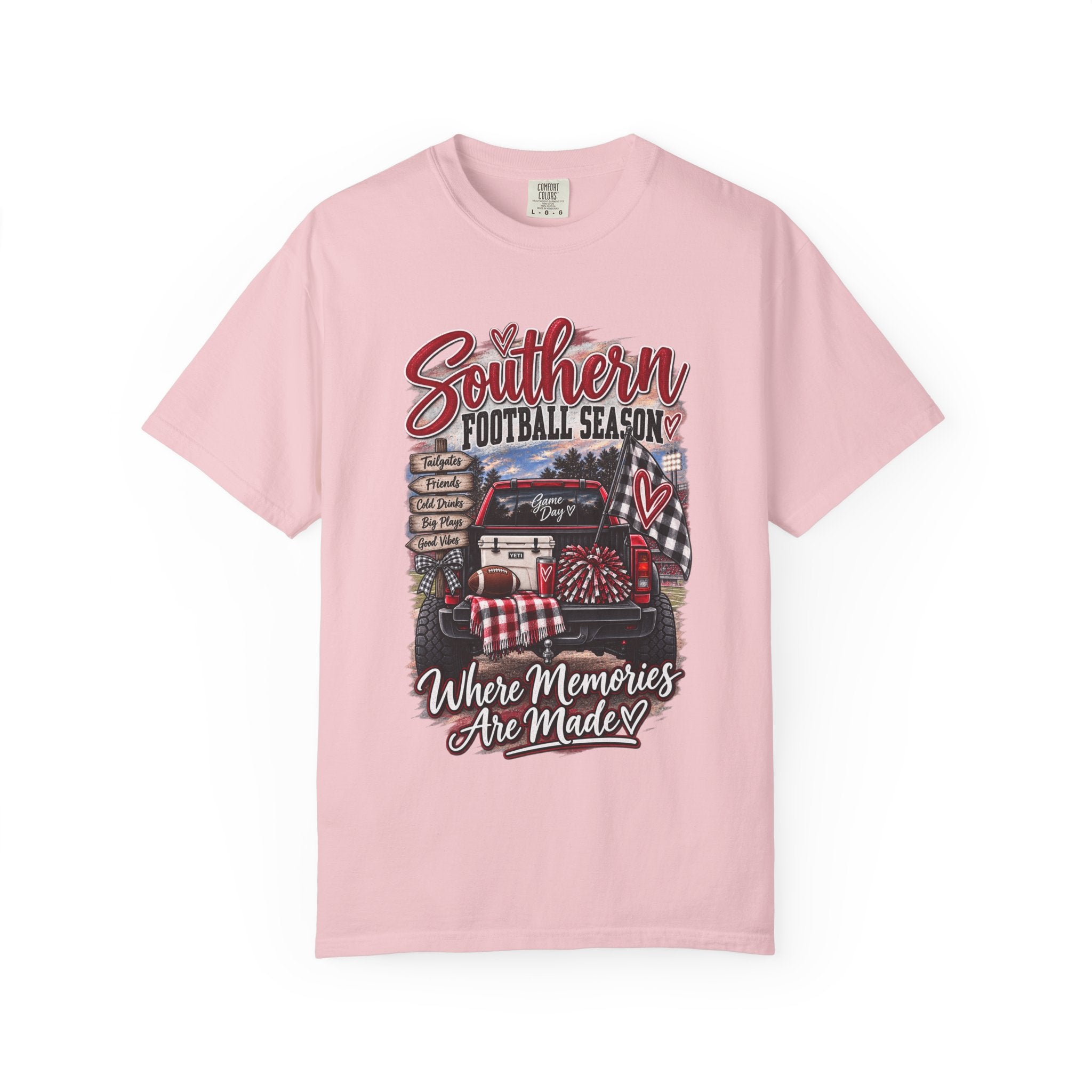 Southern Football Season T-Shirt – "Where Memories Are Made" Tailgate Tee