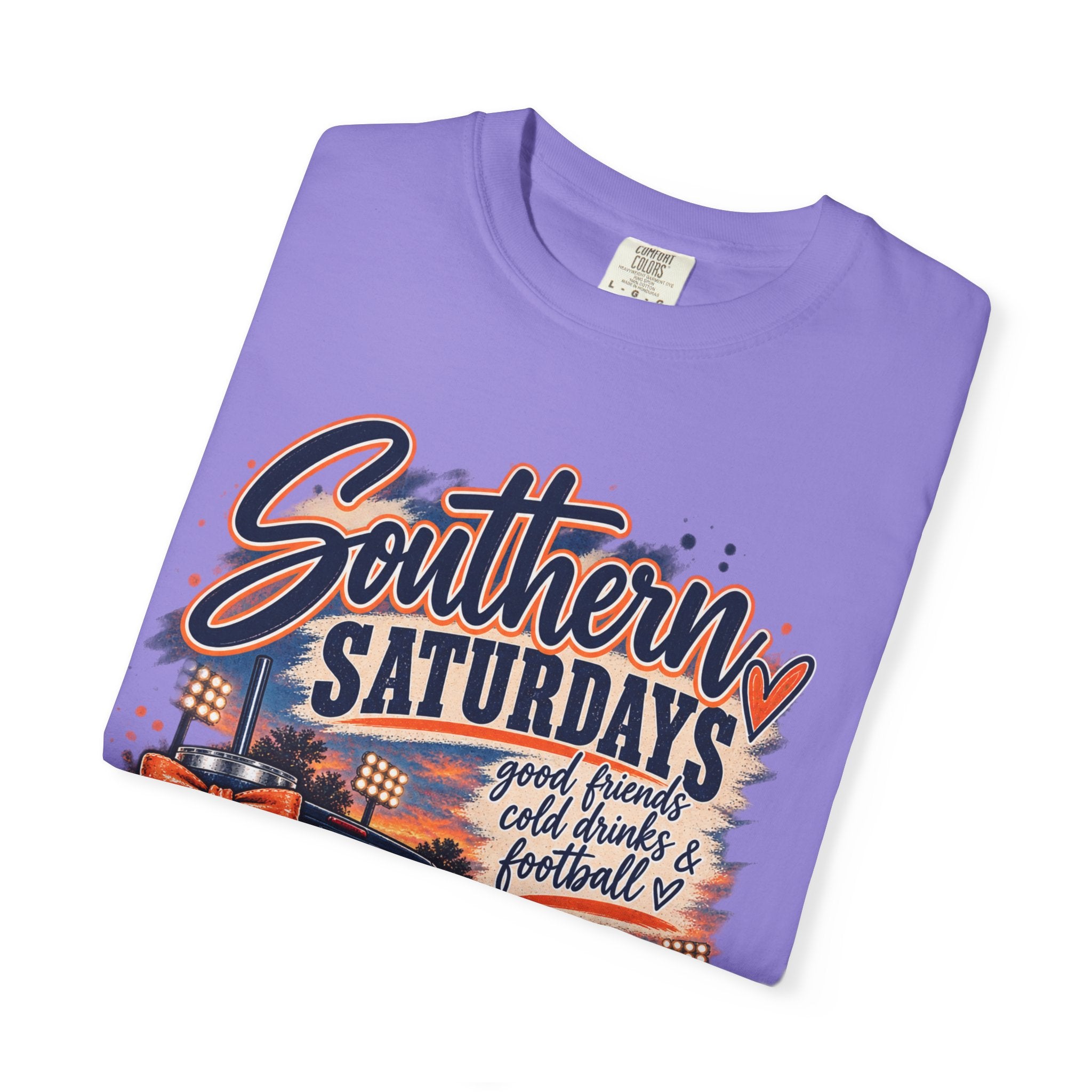 Southern Saturdays Football T-Shirt — Game Day Tailgate Tee