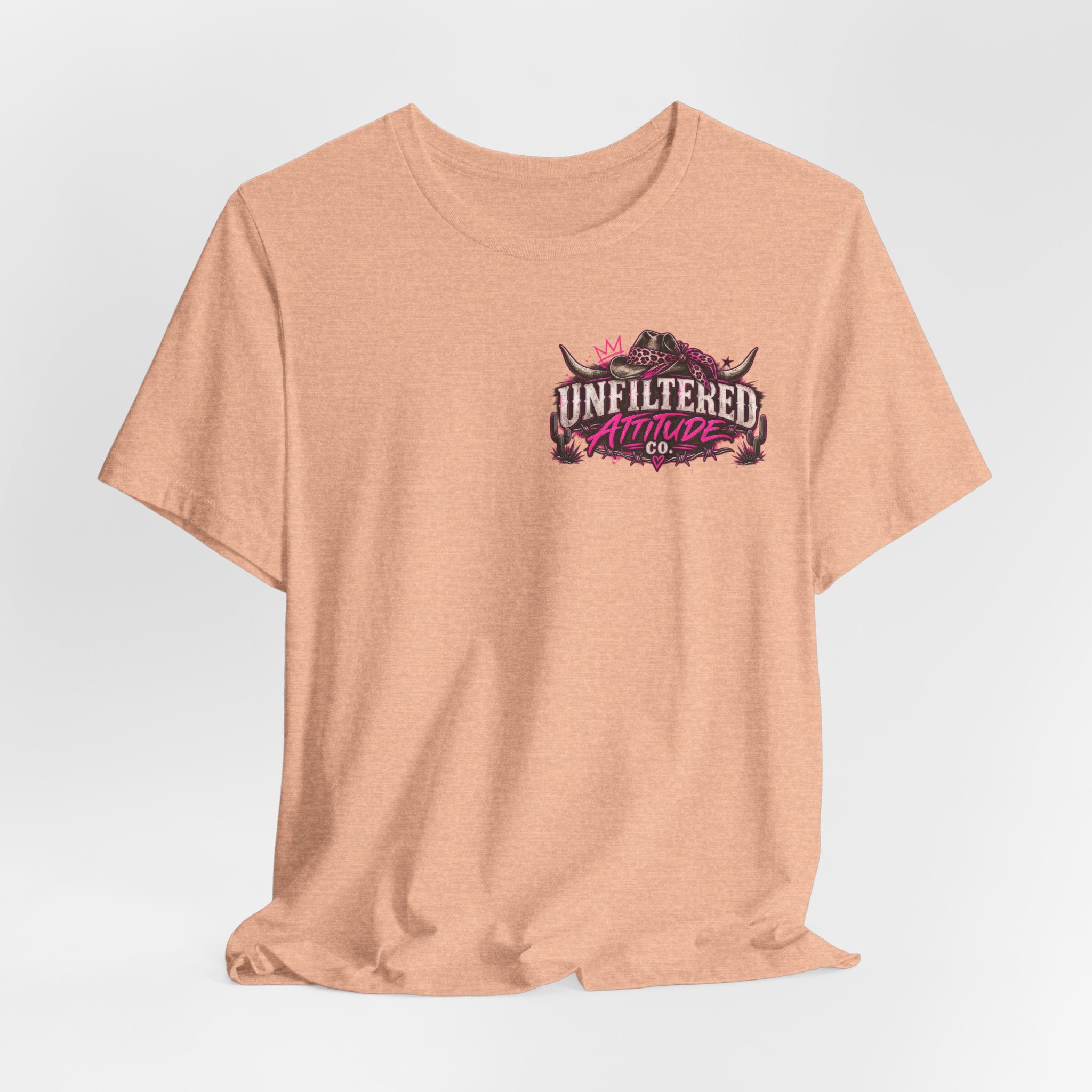 Boots On, Filter Off Tee — Western Cowgirl Graphic T-Shirt