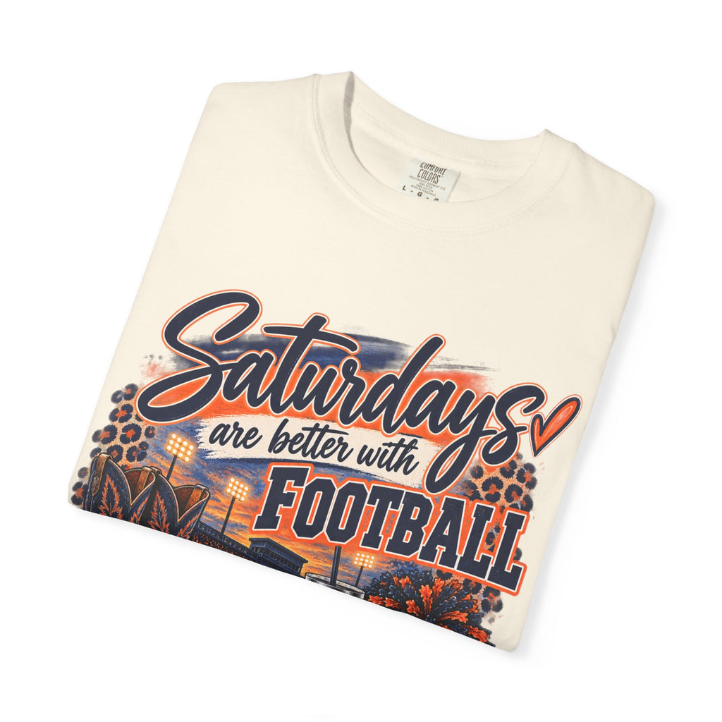 Saturdays Are Better with Football T-Shirt — Vintage Game Day Tee