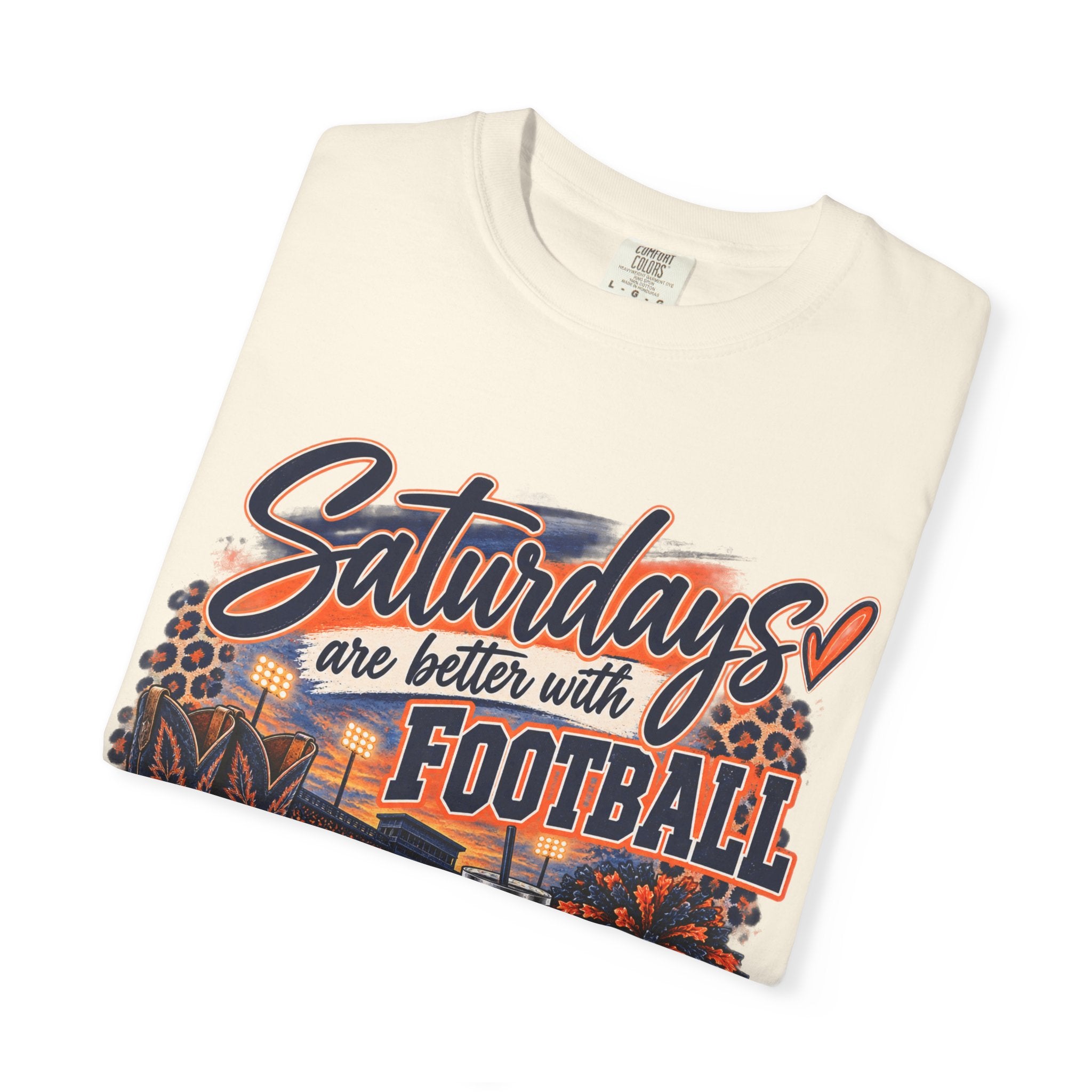 Saturdays Are Better with Football T-Shirt — Vintage Game Day Tee