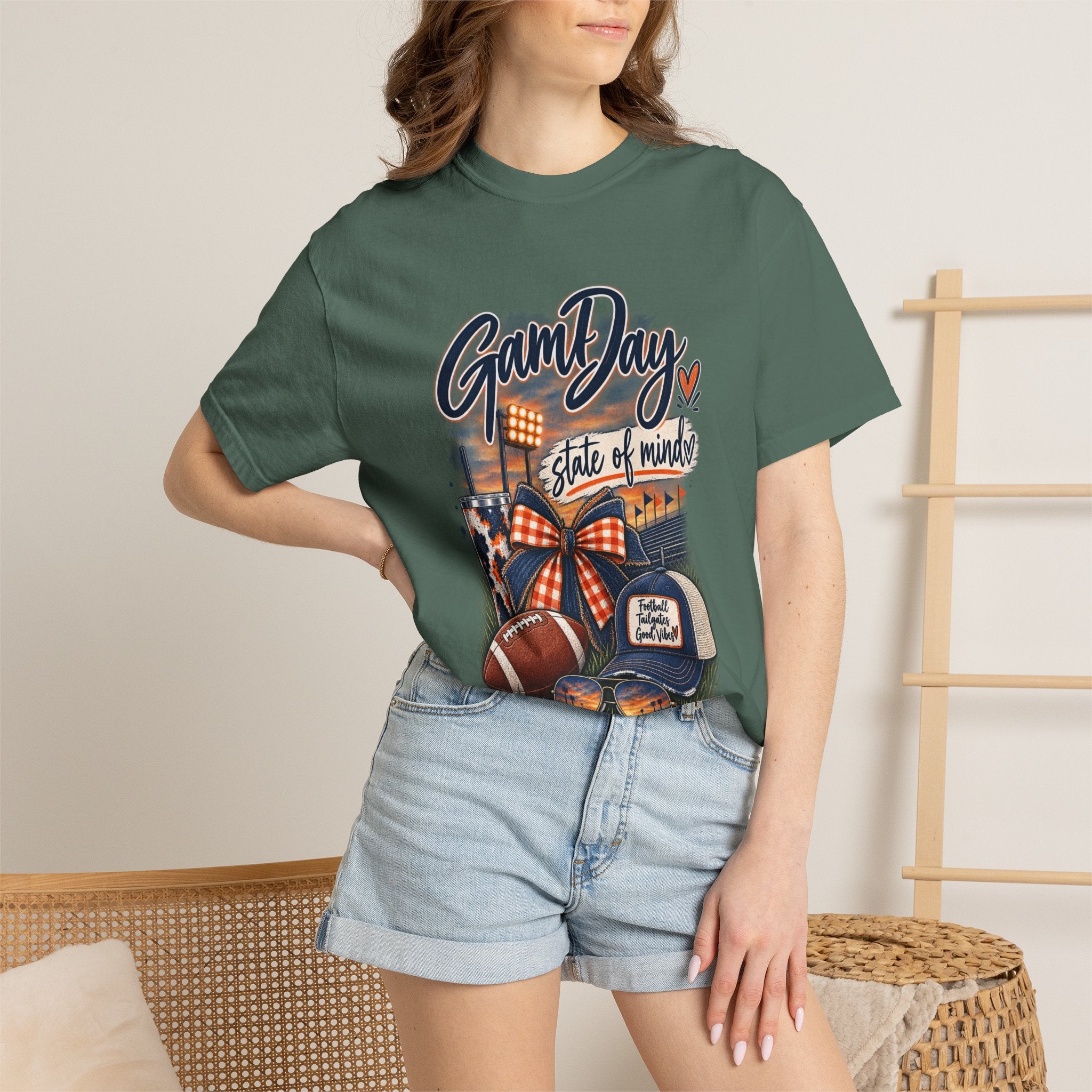 Game Day State of Mind T-Shirt — Football Tailgate Fan Tee