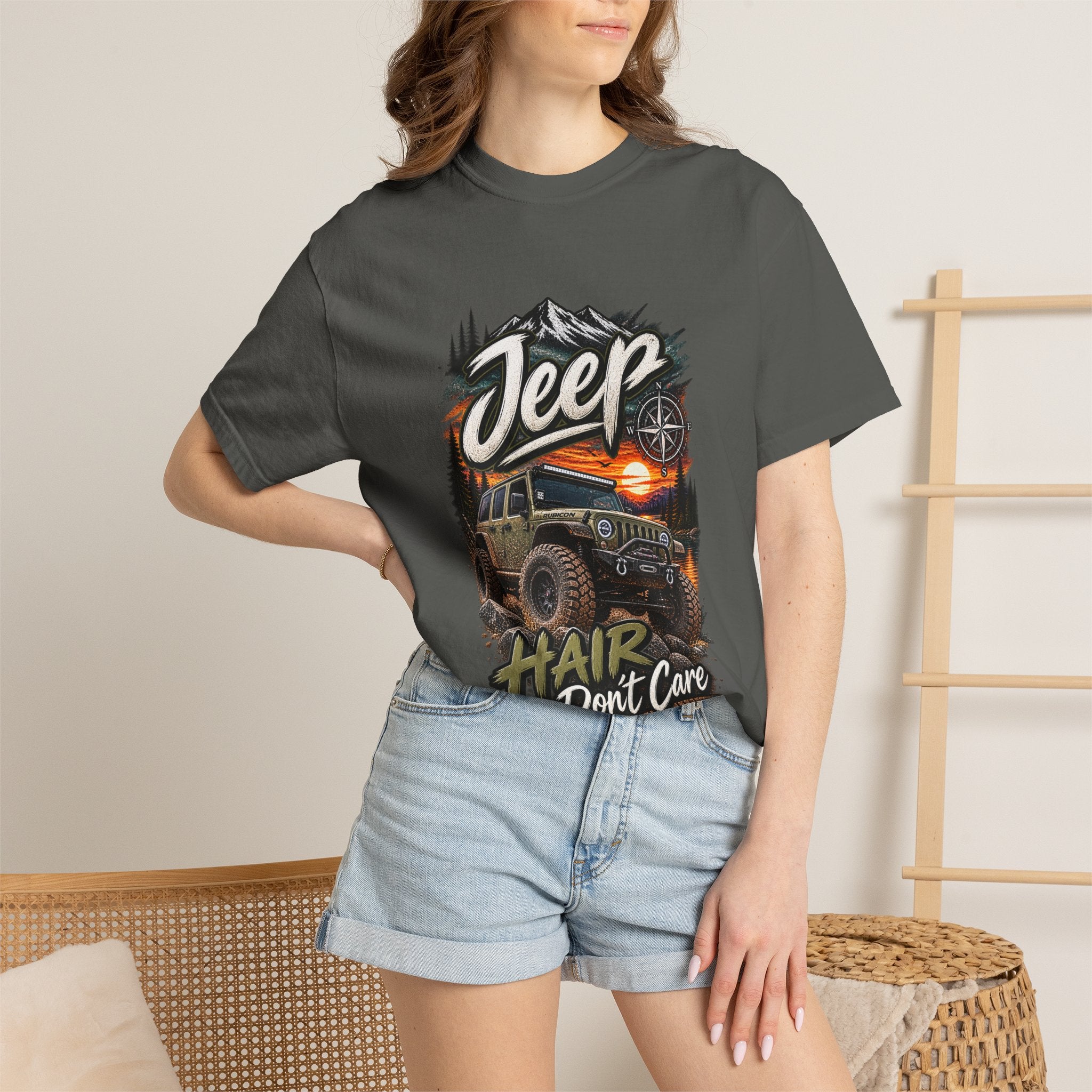 Jeep 'Hair Don't Care' Graphic T-Shirt
