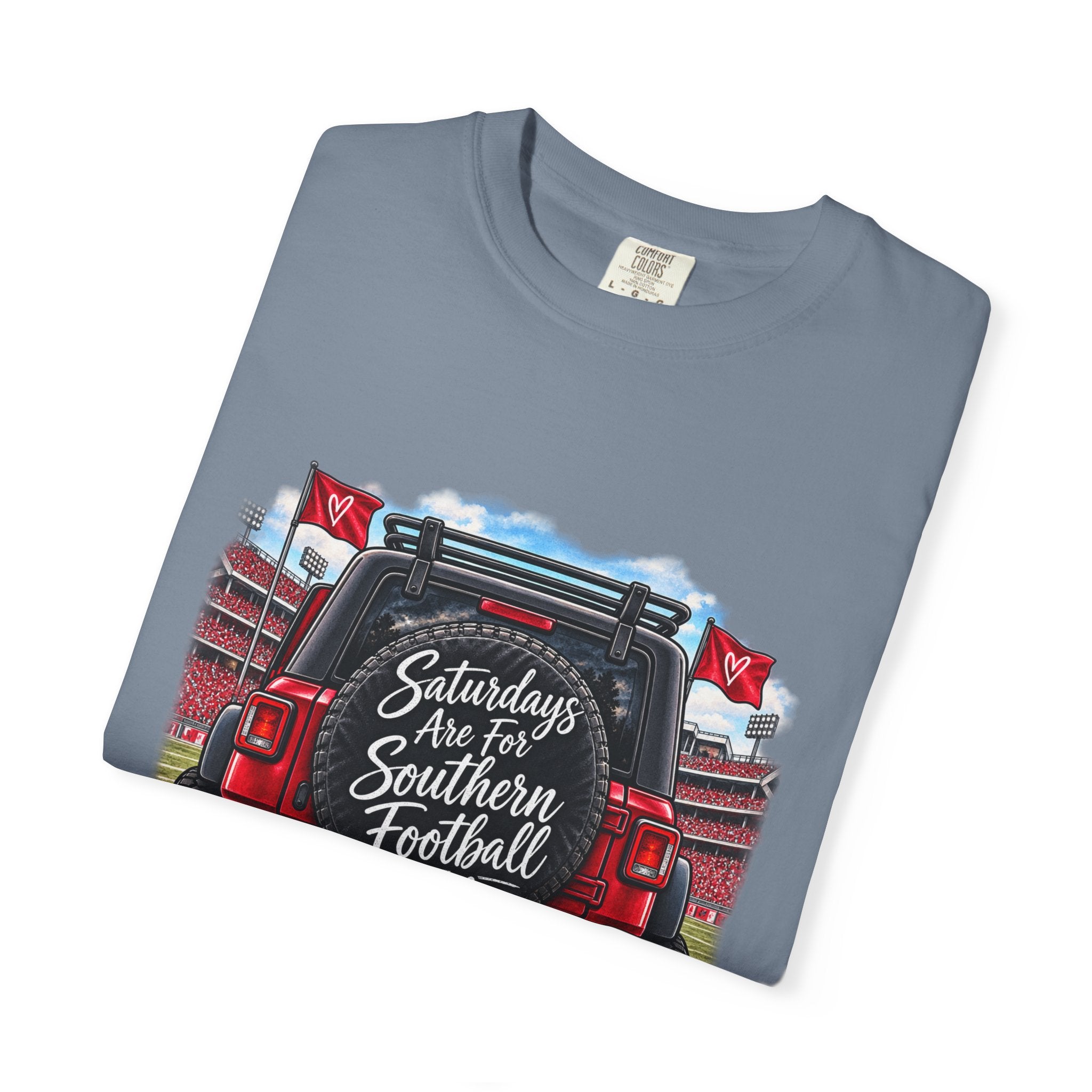 Southern Football Tailgate T-Shirt – “Saturdays are for Southern Football” Truck Tailgate Design