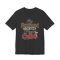 My Husband Is The Reason I Need Coffee — Funny Wife Graphic Tee