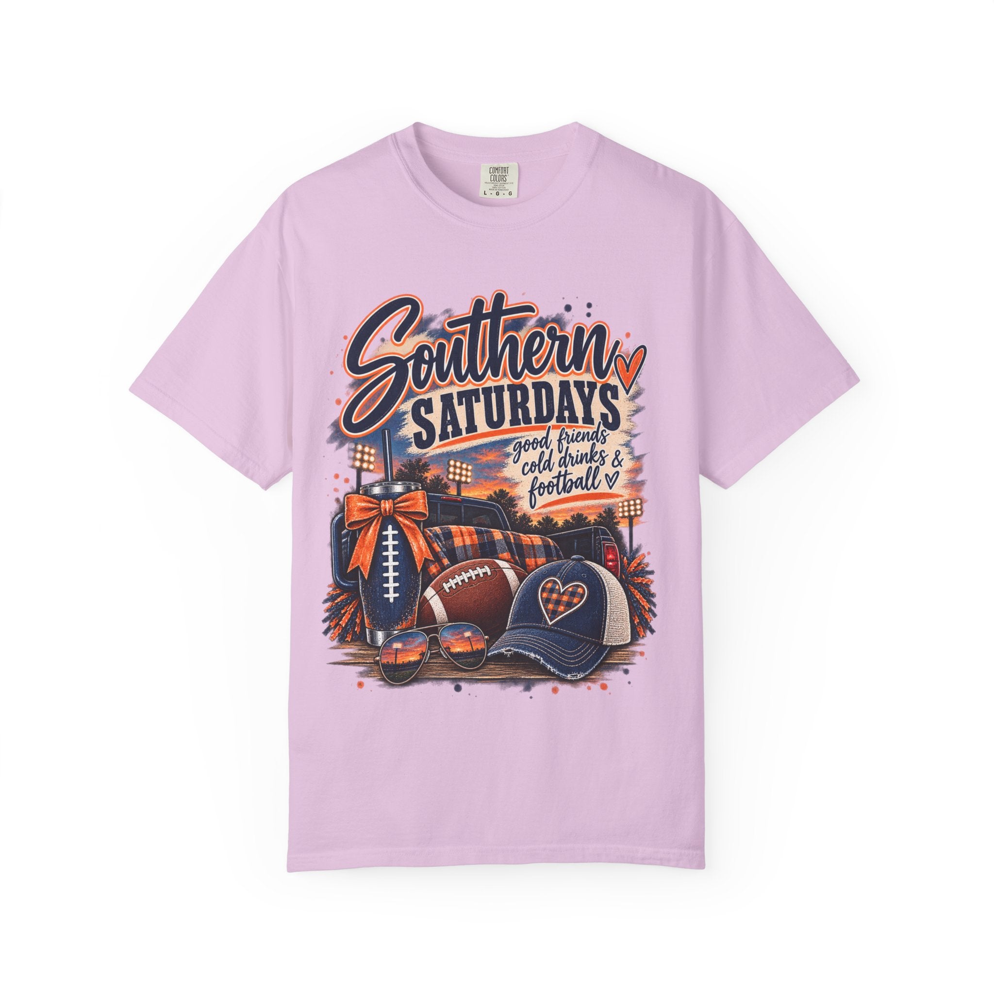 Southern Saturdays Football T-Shirt — Game Day Tailgate Tee