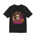 Spooky Mama – Leopard Print Halloween Graphic Tee