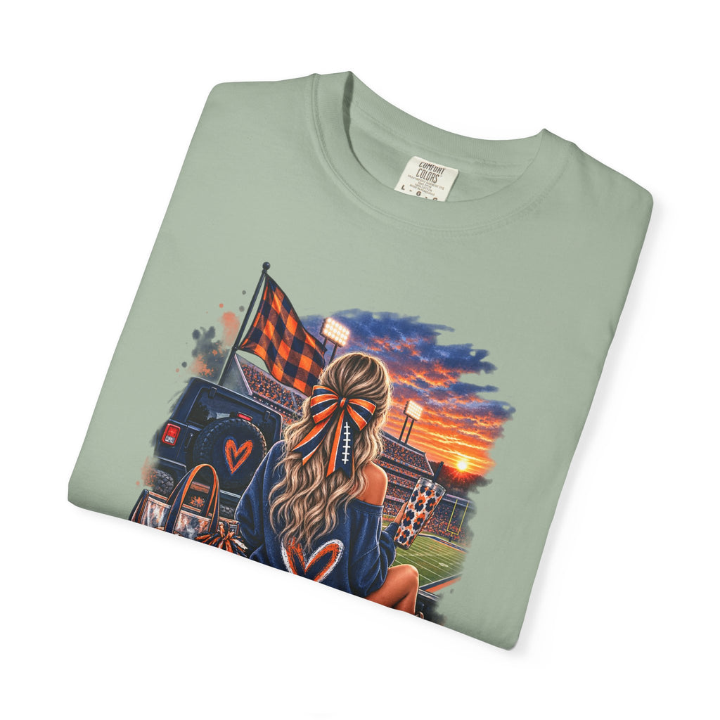 Southern Roots & Football T-Shirt — Tailgate Mom Graphic Tee
