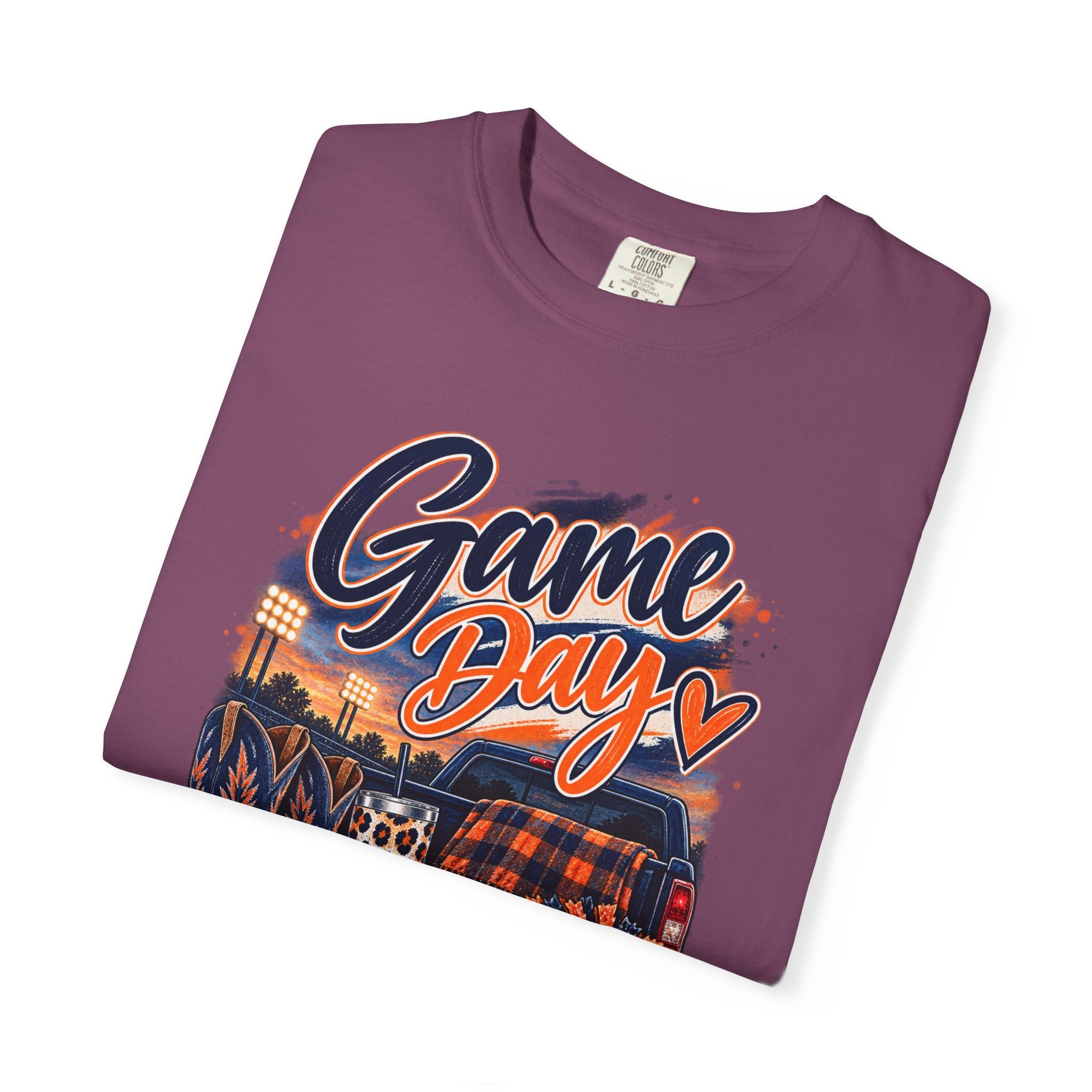 Game Day T-Shirt — Boots, Brews & Touchdowns Football Tee
