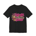 Caffeinated & Questionably Stable – Women's Funny Coffee Graphic Tee