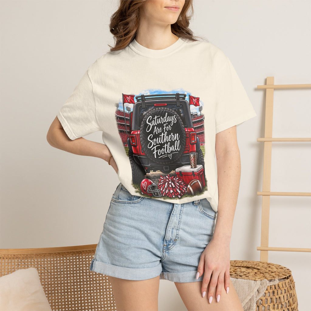Southern Football Tailgate T-Shirt – “Saturdays are for Southern Football” Truck Tailgate Design