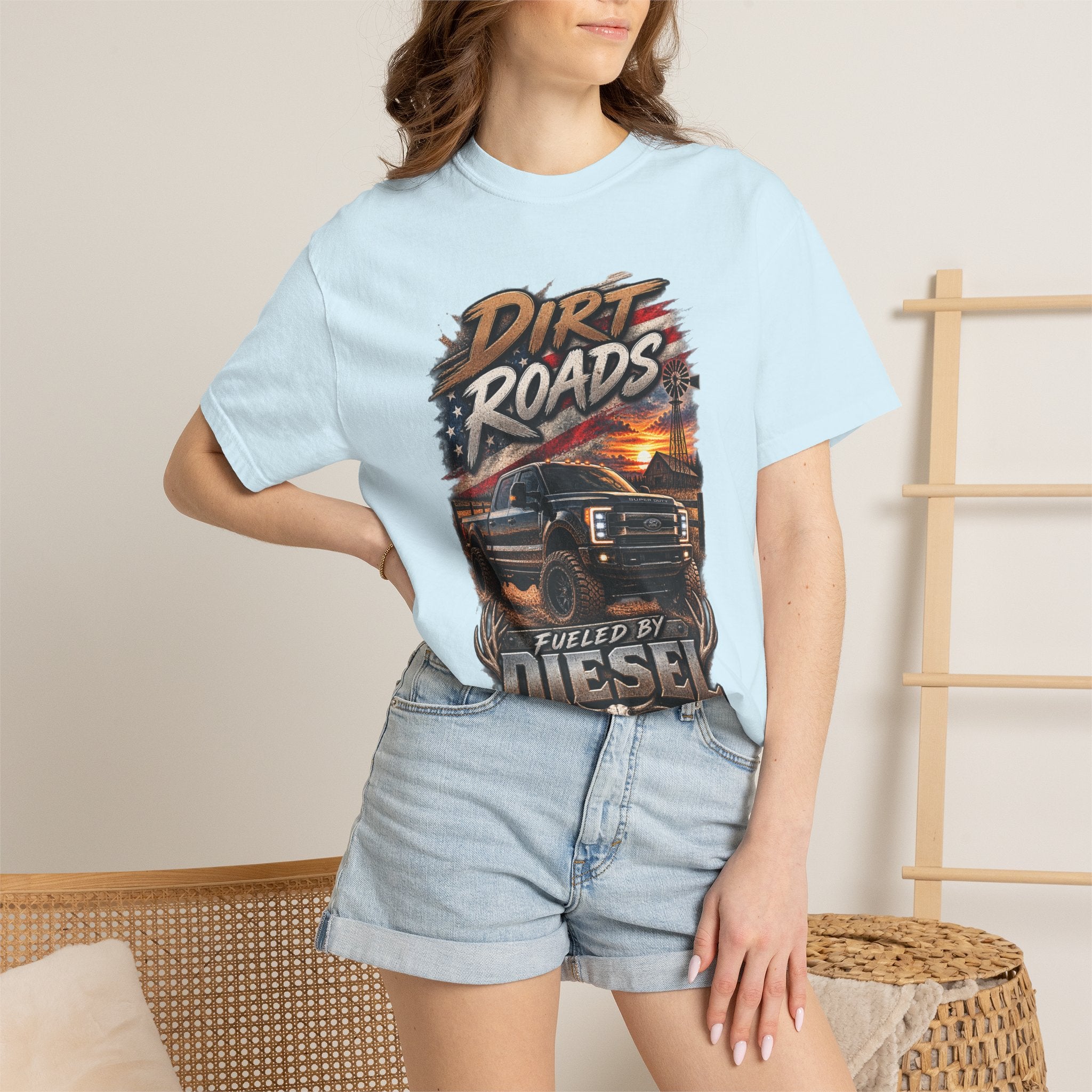 Dirt Roads Fueled by Diesel T-Shirt