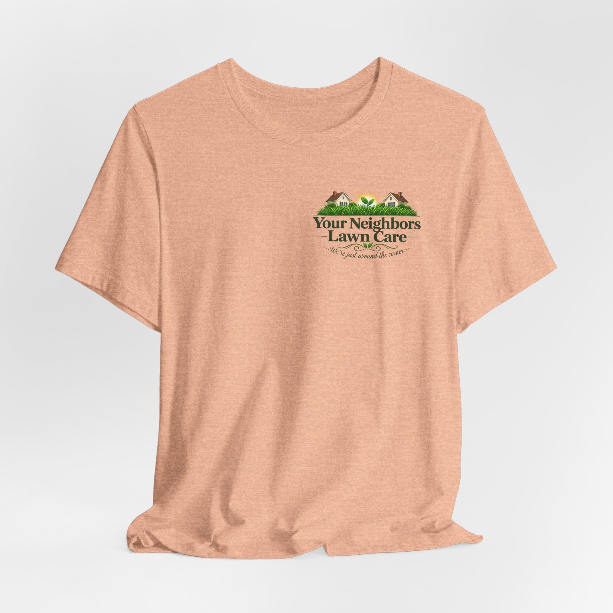 Lawn Care Company T-Shirt — "Your Neighbors Lawn Care" Logo Tee