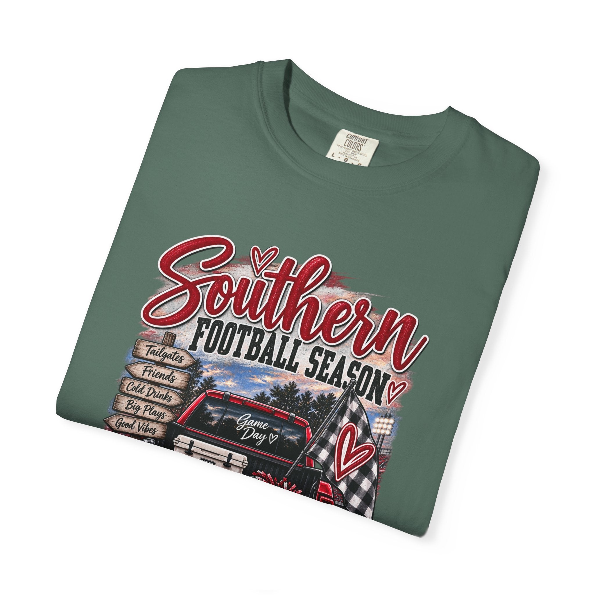 Southern Football Season T-Shirt – "Where Memories Are Made" Tailgate Tee