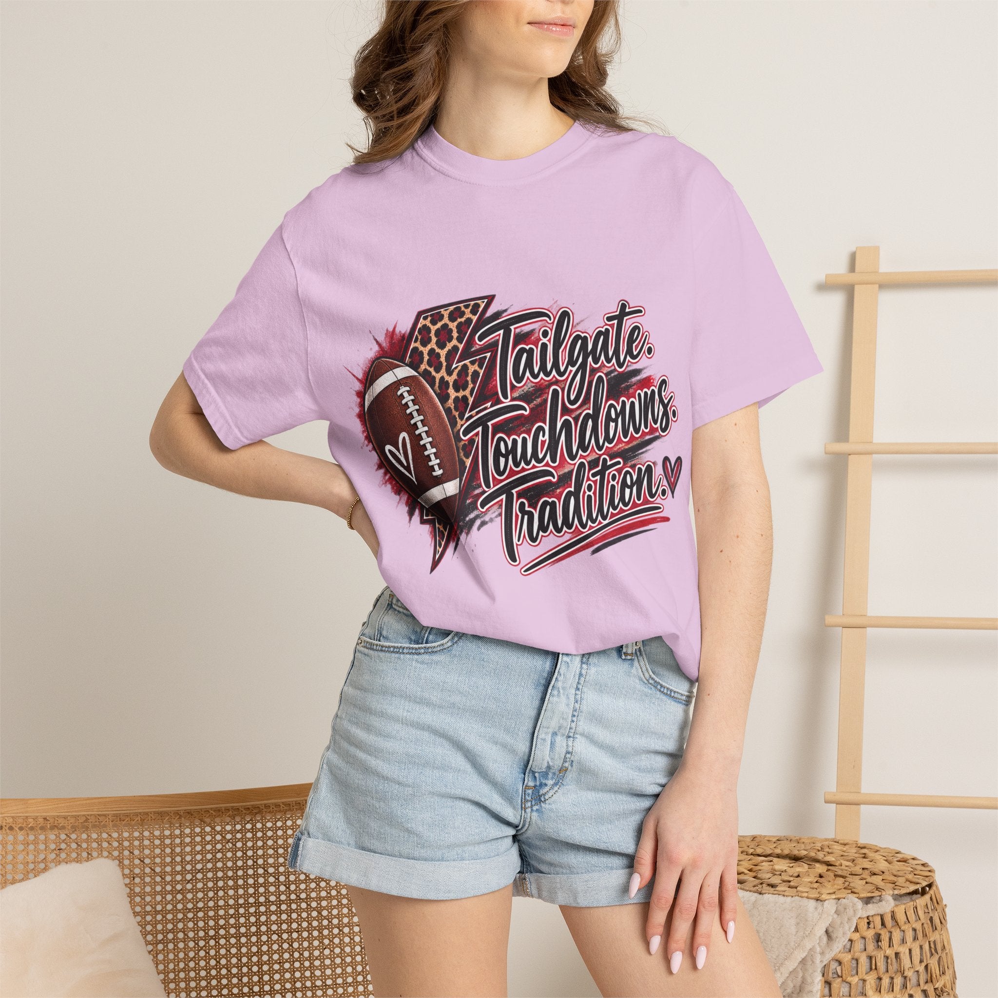 Tailgate Touchdowns Tradition Football T-Shirt