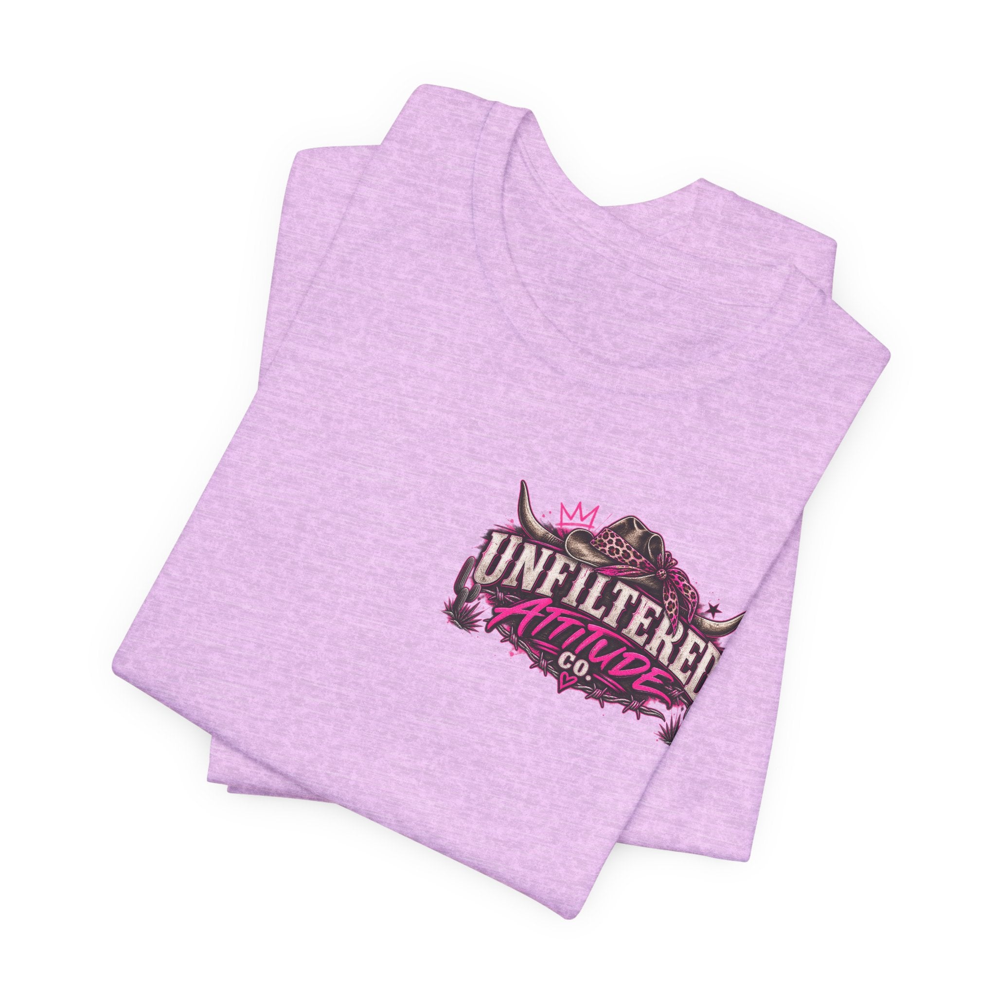 Boots On, Filter Off Tee — Western Cowgirl Graphic T-Shirt