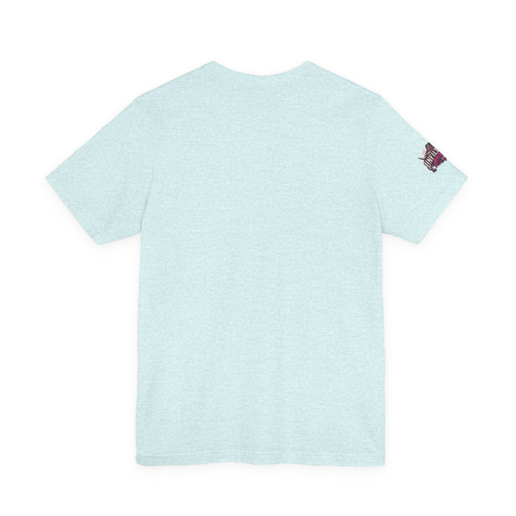 Raised Right Acting Wrong Tee — Cow Skull, Sunflower & Leopard Bandana Graphic Shirt