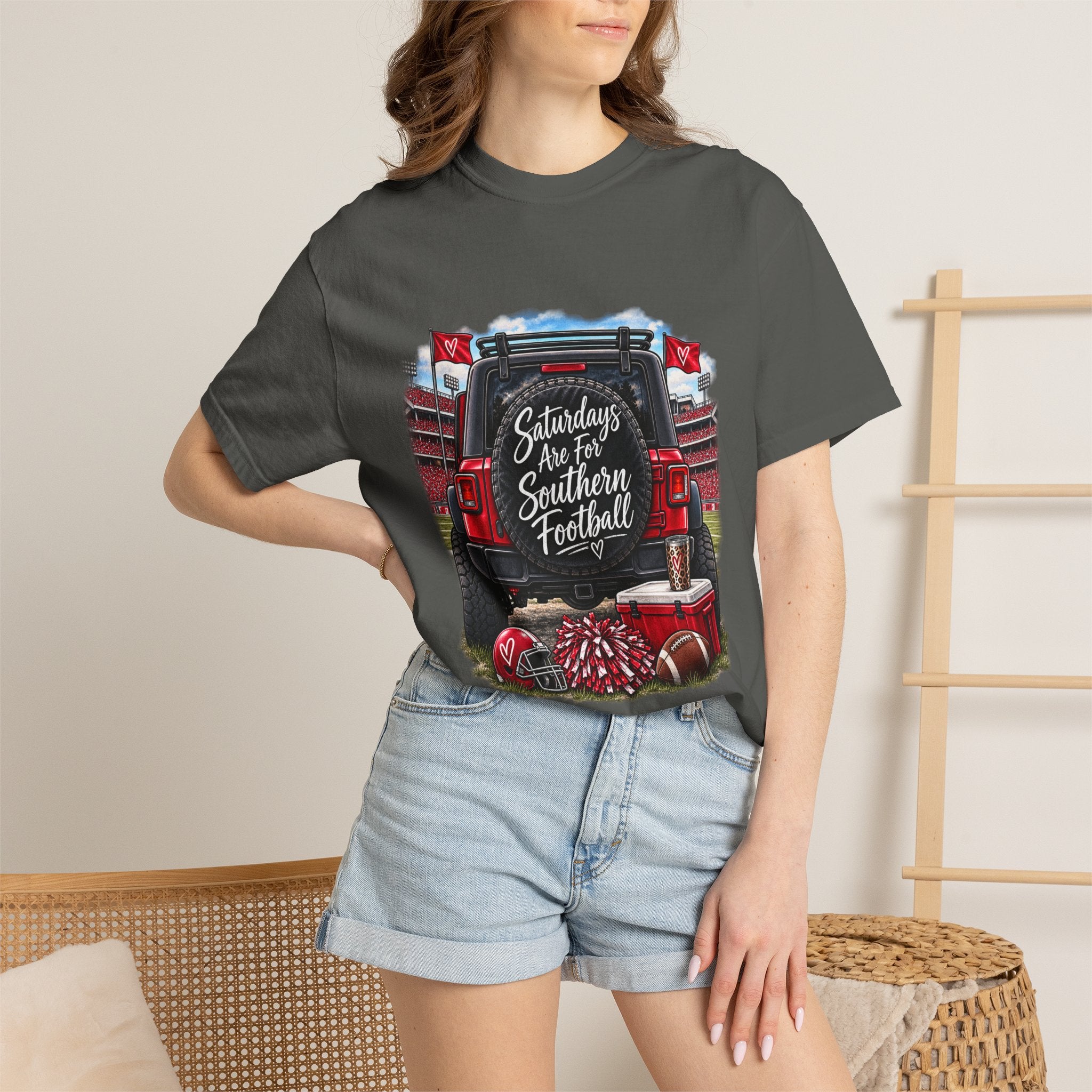 Southern Football Tailgate T-Shirt – “Saturdays are for Southern Football” Truck Tailgate Design