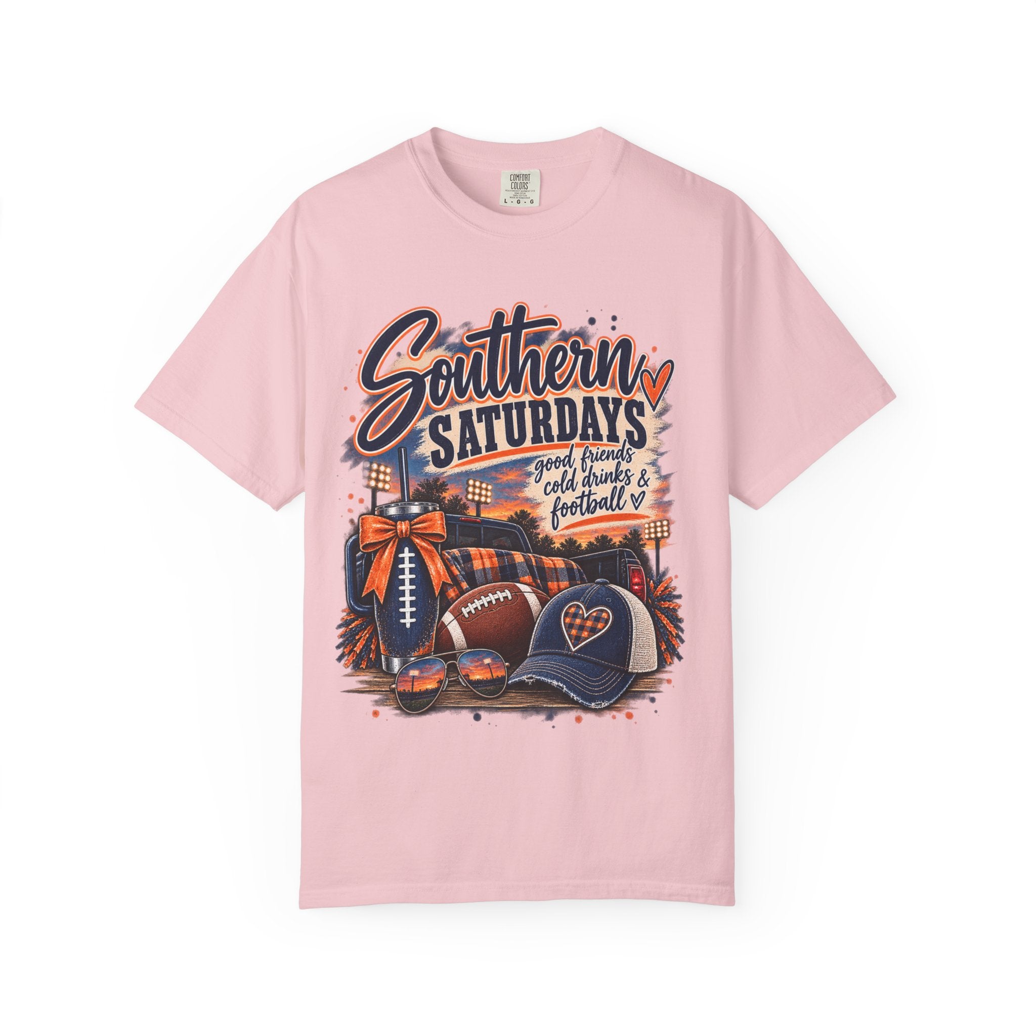 Southern Saturdays Football T-Shirt — Game Day Tailgate Tee