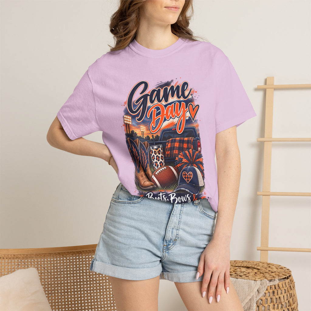 Game Day T-Shirt — Boots, Brews & Touchdowns Football Tee