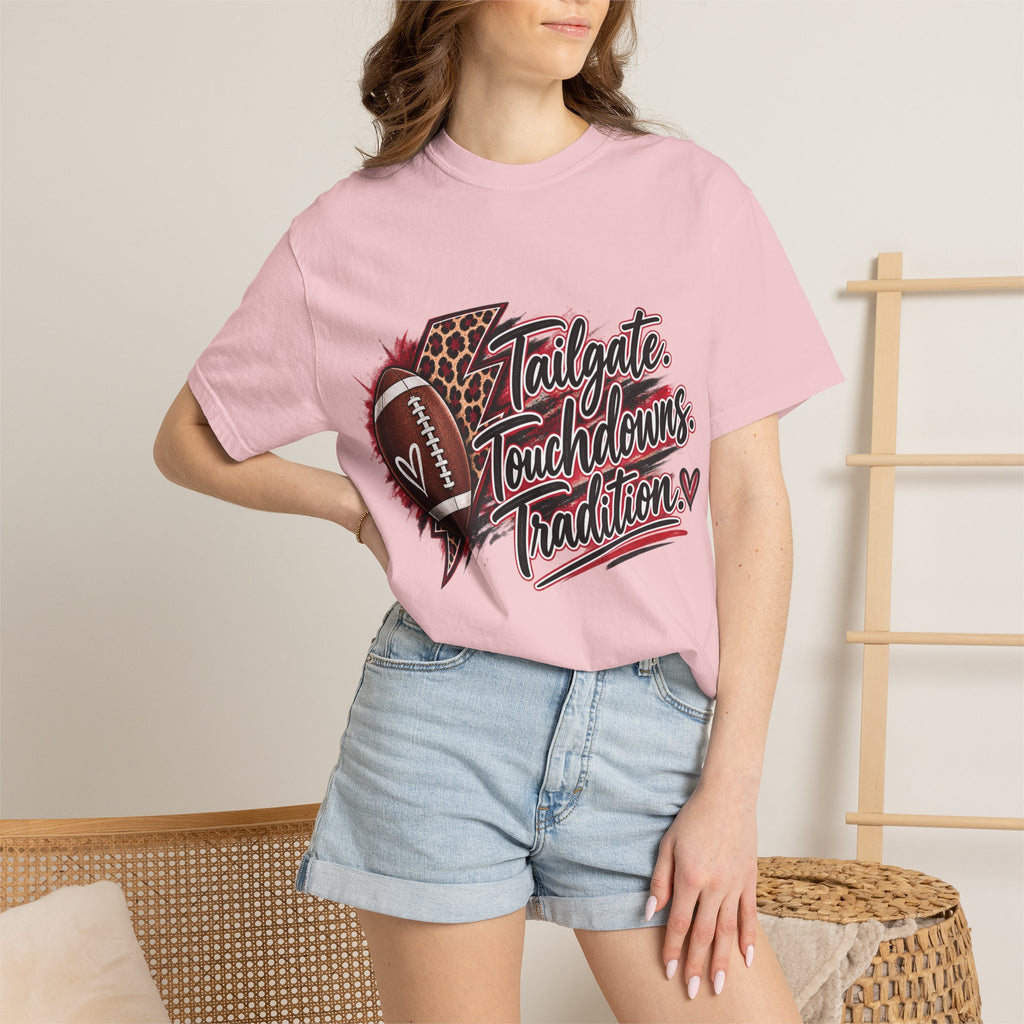 Tailgate Touchdowns Tradition Football T-Shirt