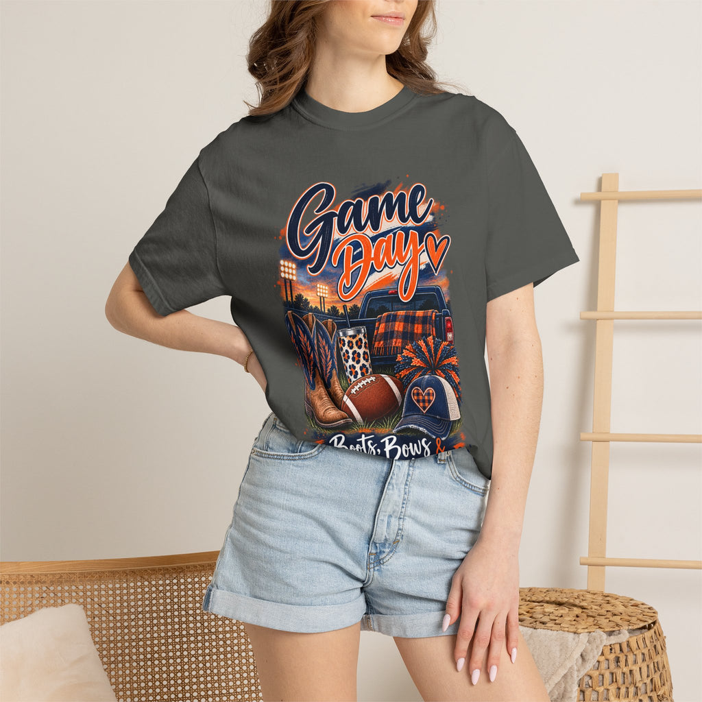 Game Day T-Shirt — Boots, Brews & Touchdowns Football Tee
