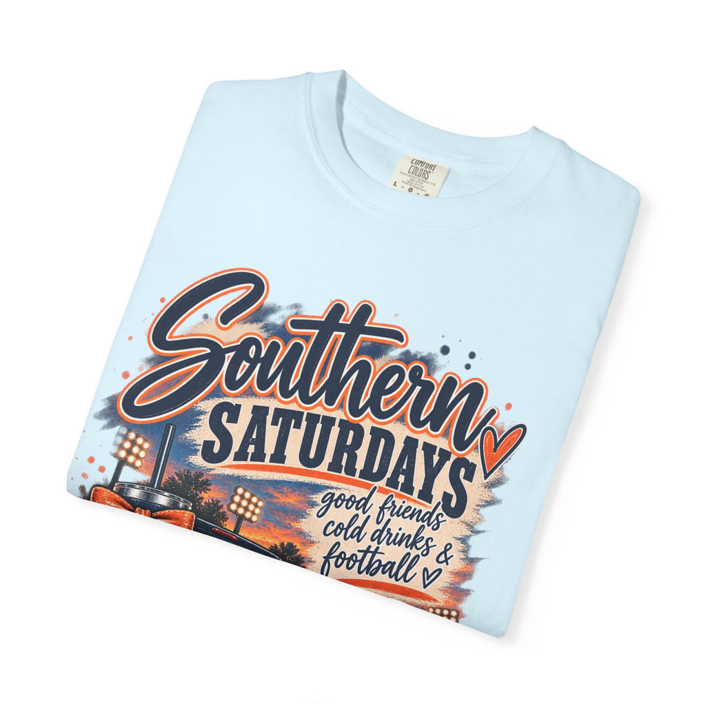 Southern Saturdays Football T-Shirt — Game Day Tailgate Tee