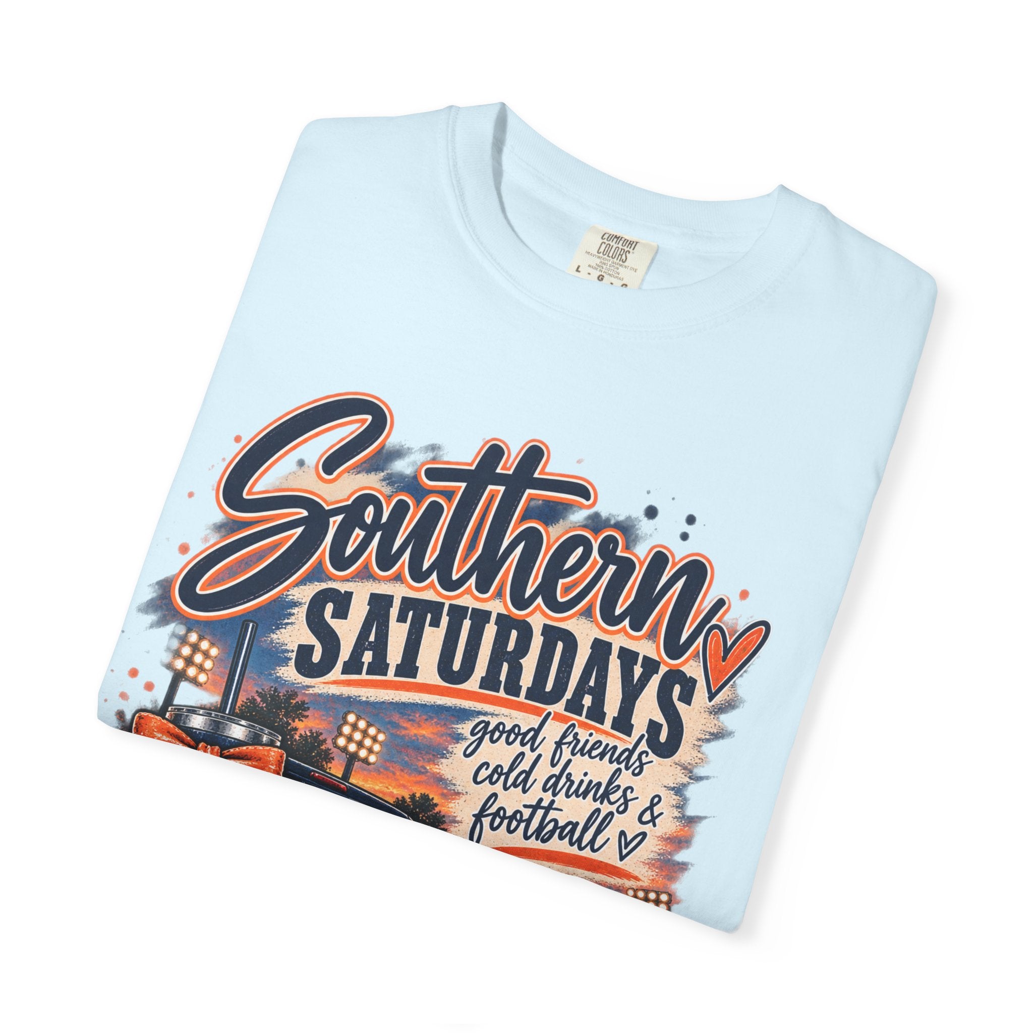 Southern Saturdays Football T-Shirt — Game Day Tailgate Tee