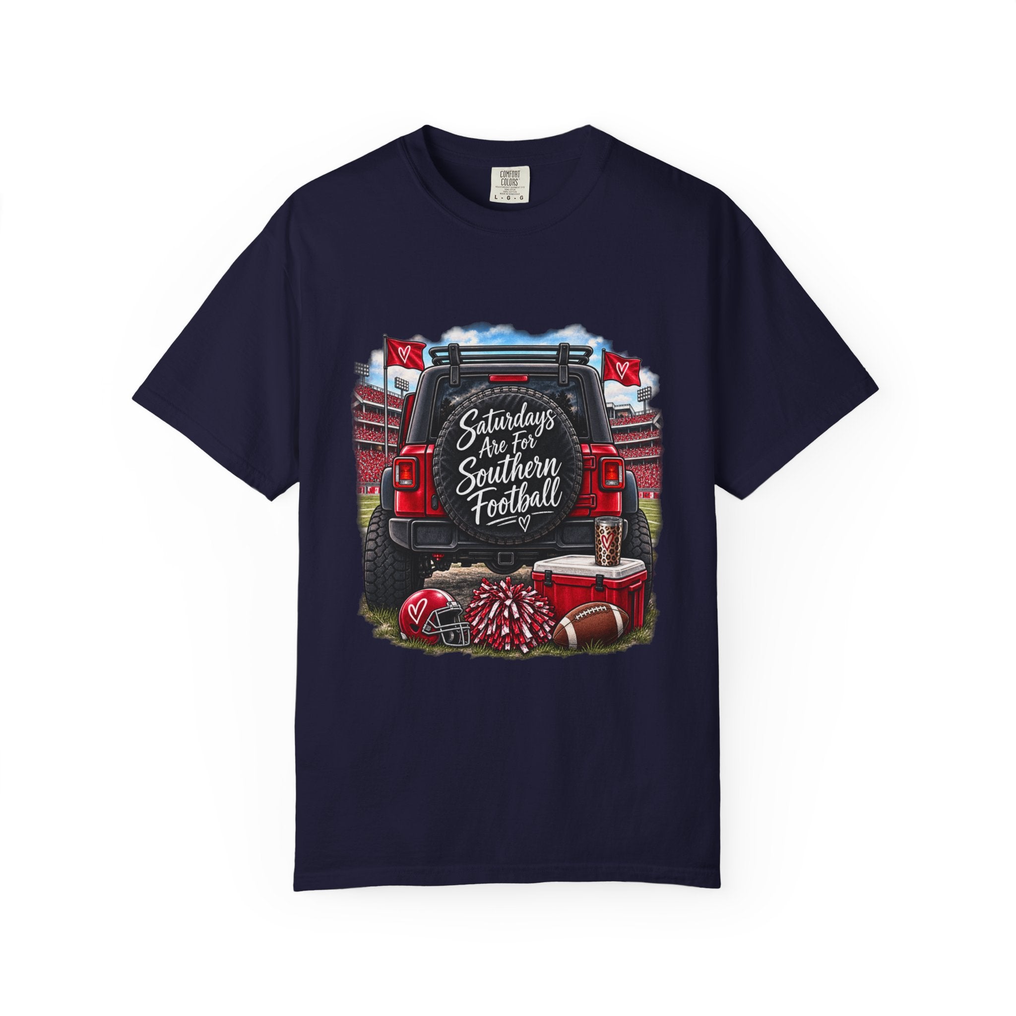 Southern Football Tailgate T-Shirt – “Saturdays are for Southern Football” Truck Tailgate Design