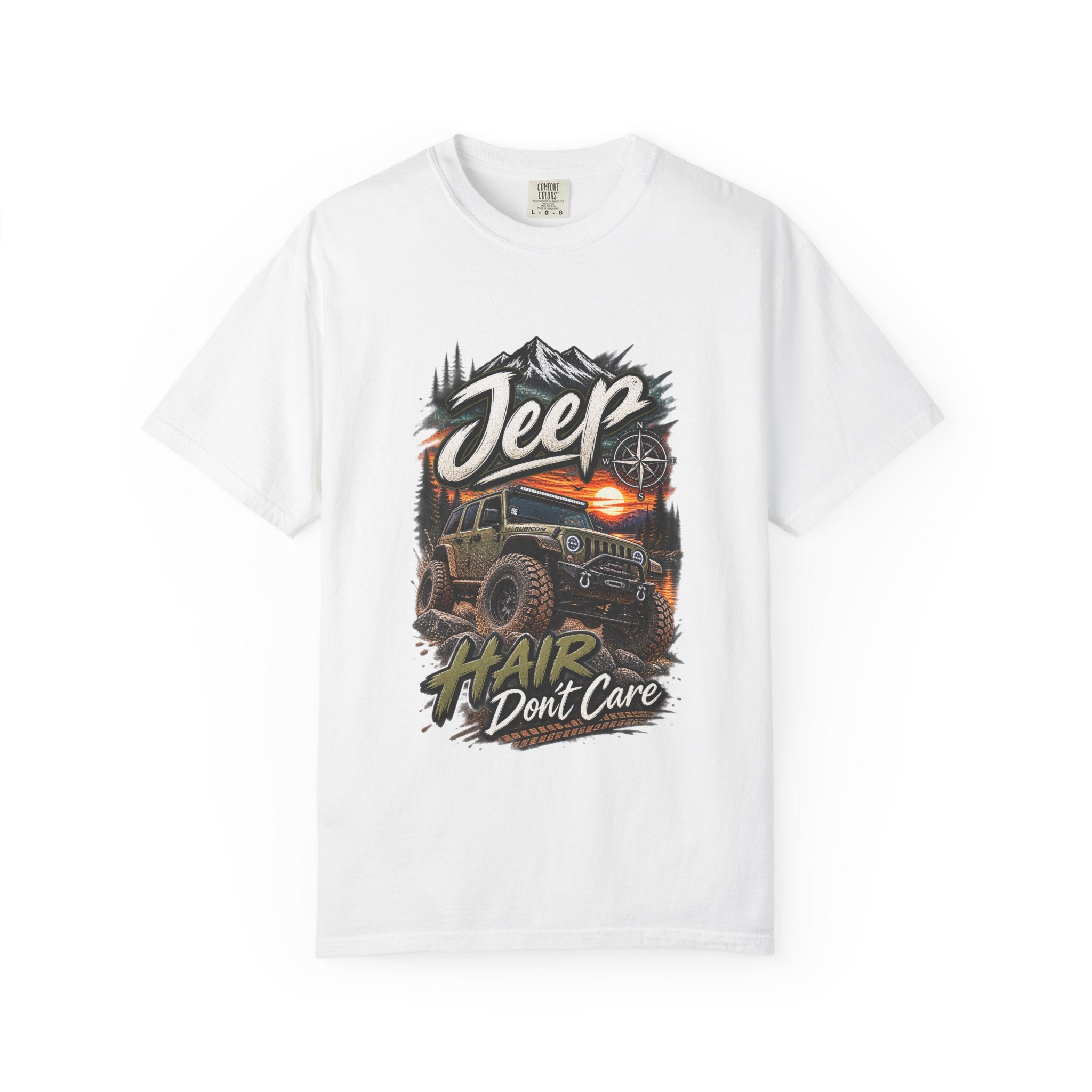 Jeep 'Hair Don't Care' Graphic T-Shirt