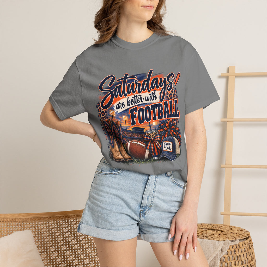 Saturdays Are Better with Football T-Shirt — Vintage Game Day Tee