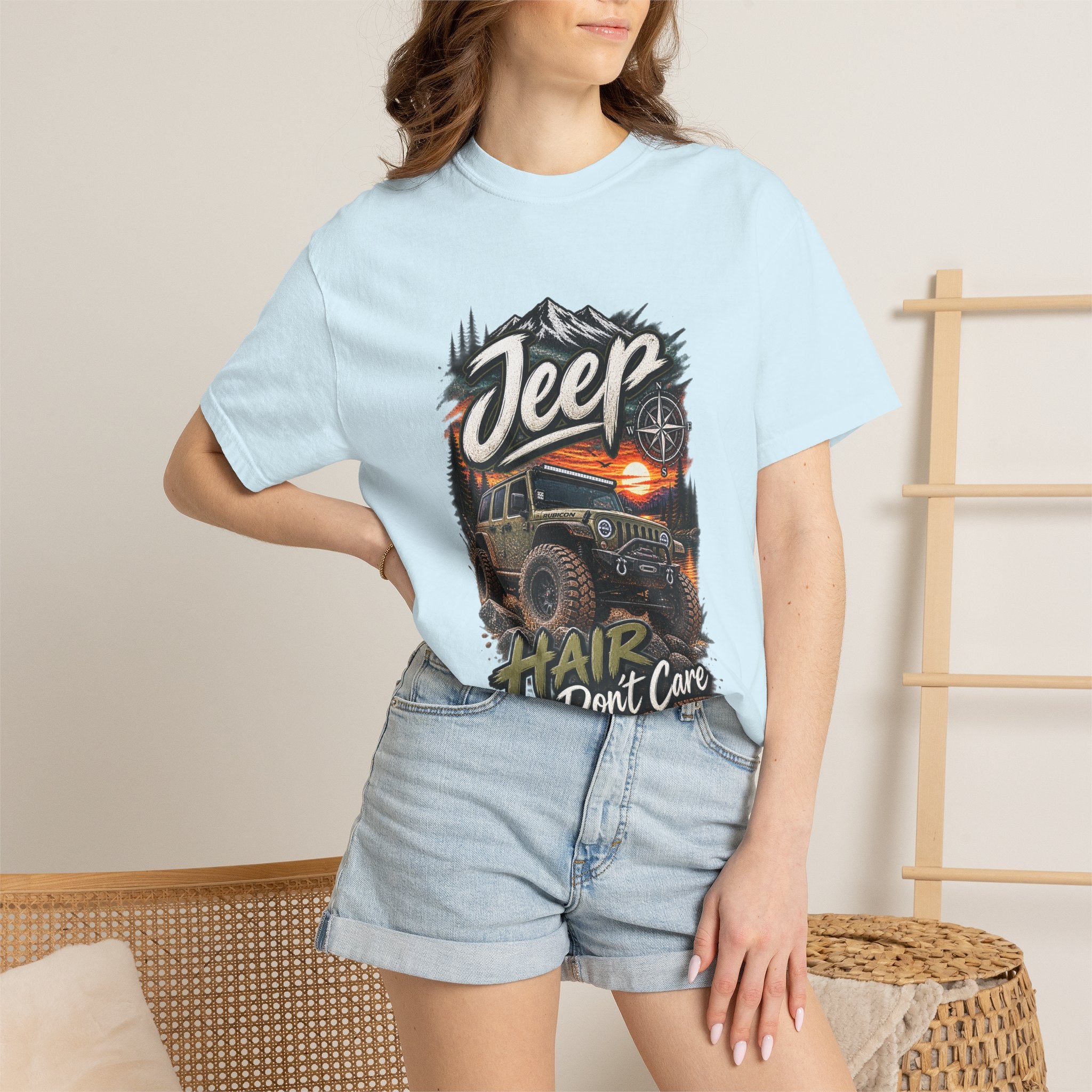 Jeep 'Hair Don't Care' Graphic T-Shirt