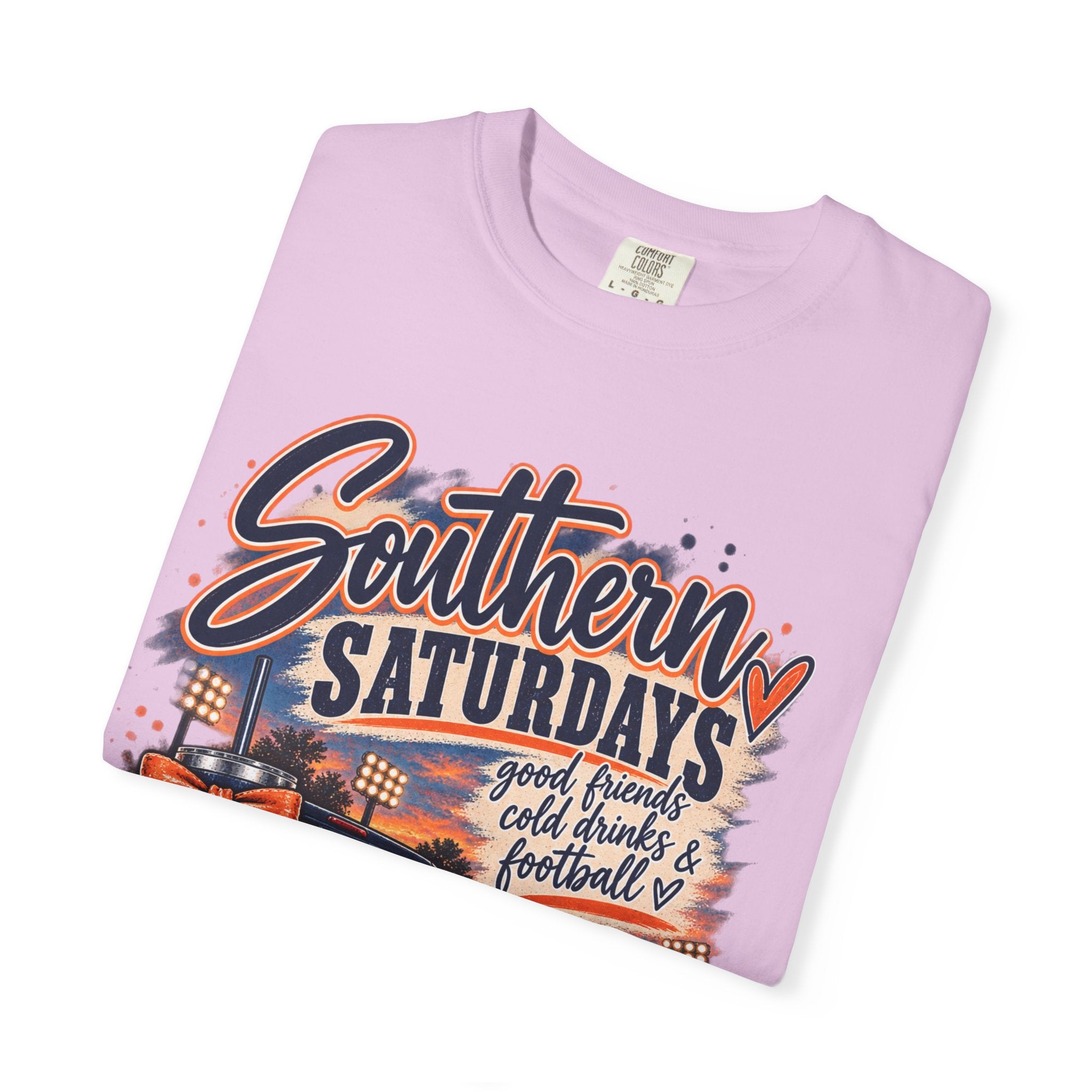 Southern Saturdays Football T-Shirt — Game Day Tailgate Tee
