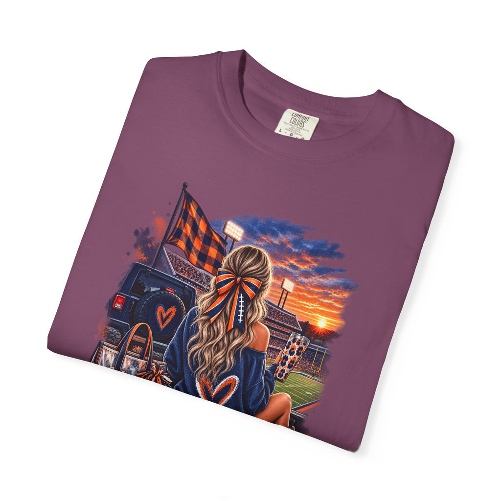 Southern Roots & Football T-Shirt — Tailgate Mom Graphic Tee