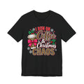 I Run on Coffee & Christmas Chaos Funny Holiday Graphic Tee