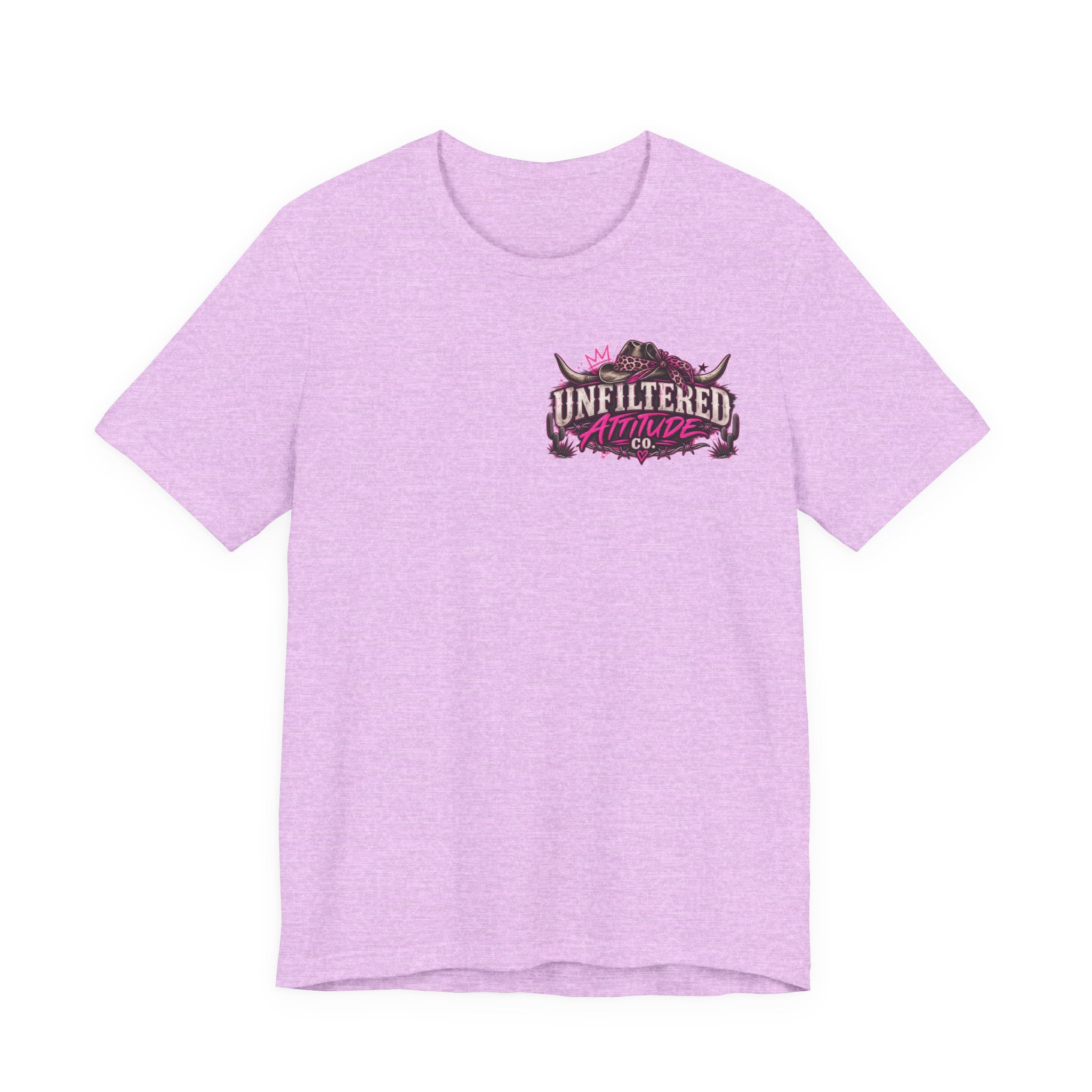 Boots On, Filter Off Tee — Western Cowgirl Graphic T-Shirt